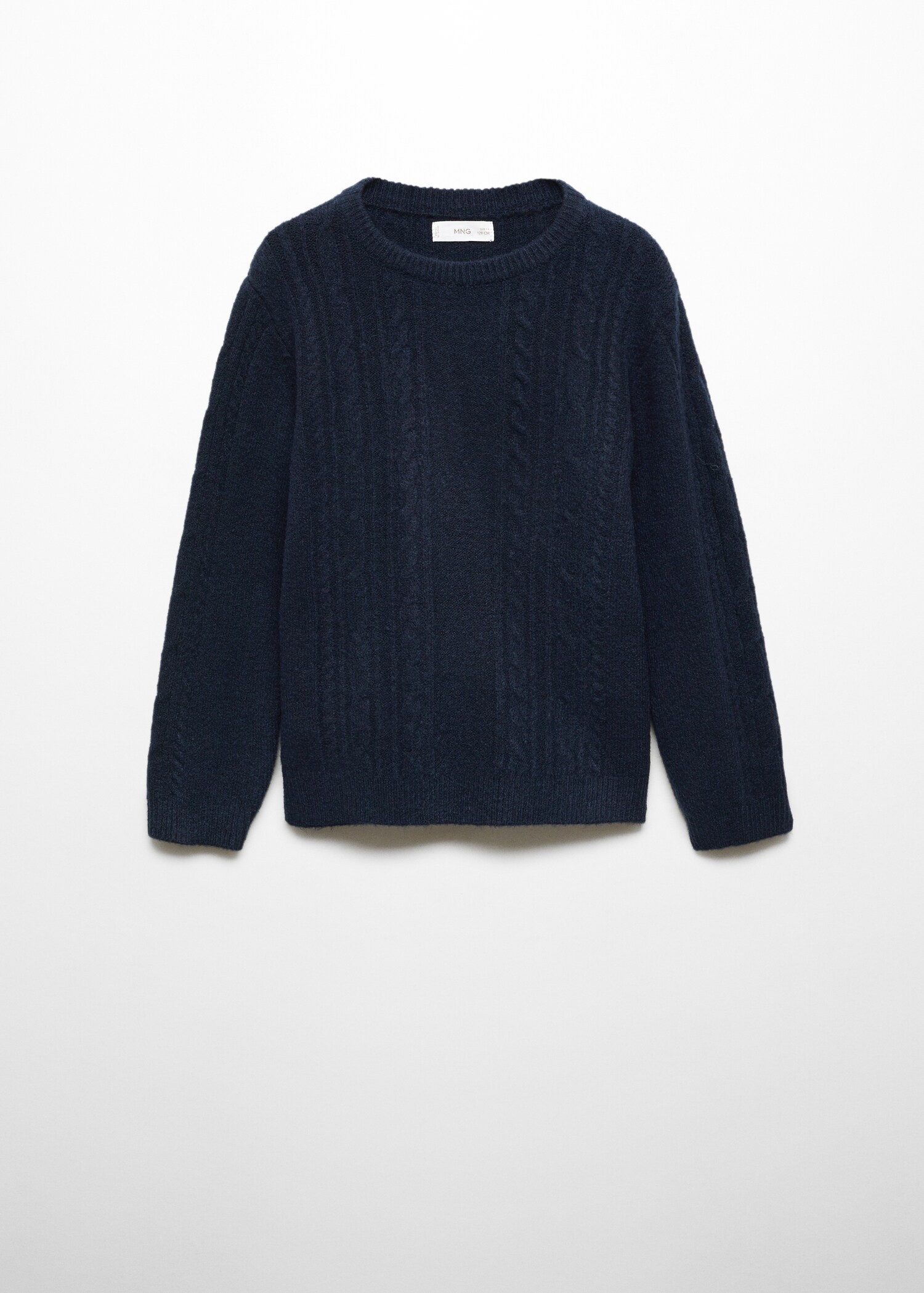 Braided knitted sweater - Article without model