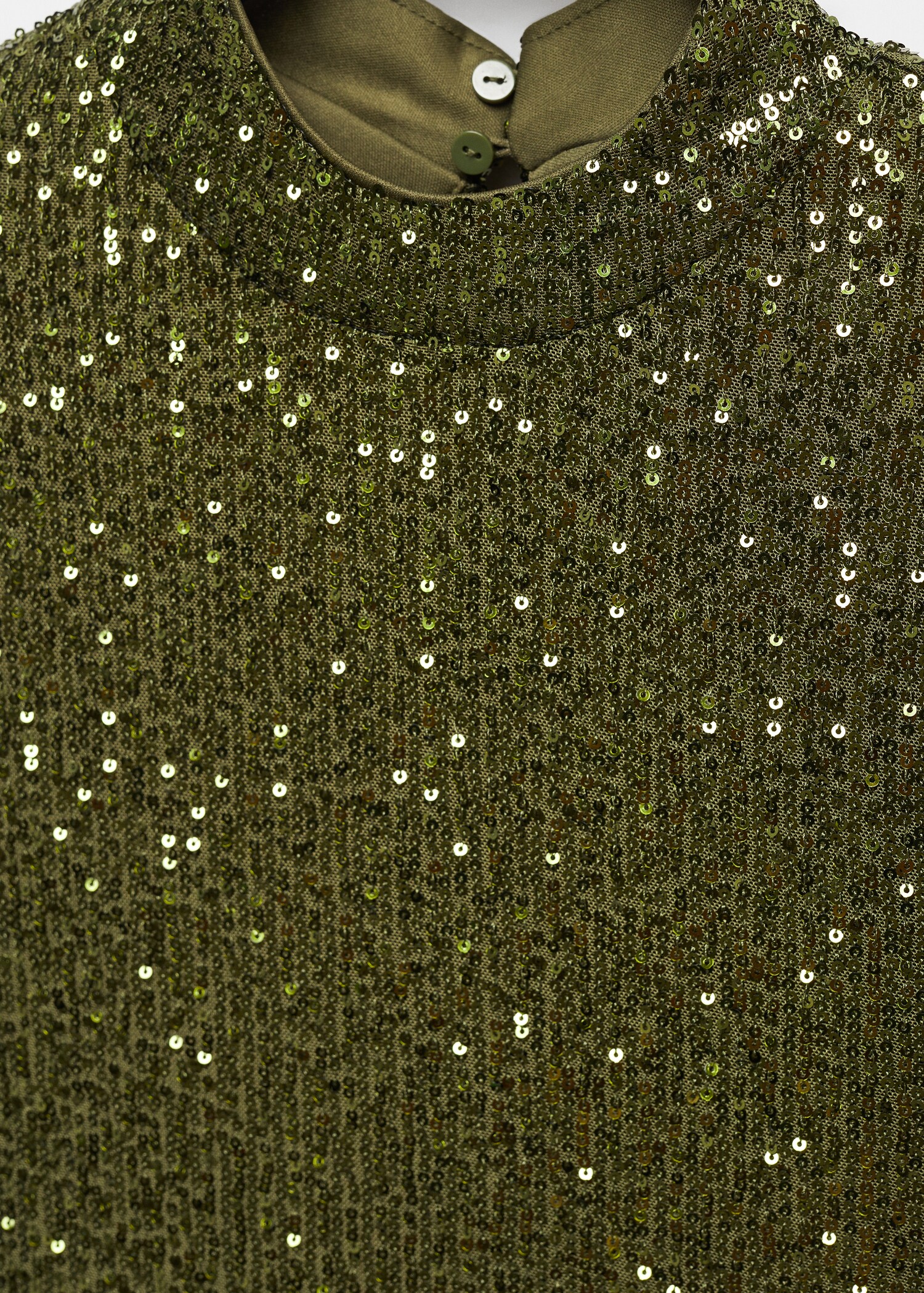 Sequined turtleneck t-shirt - Details of the article 8