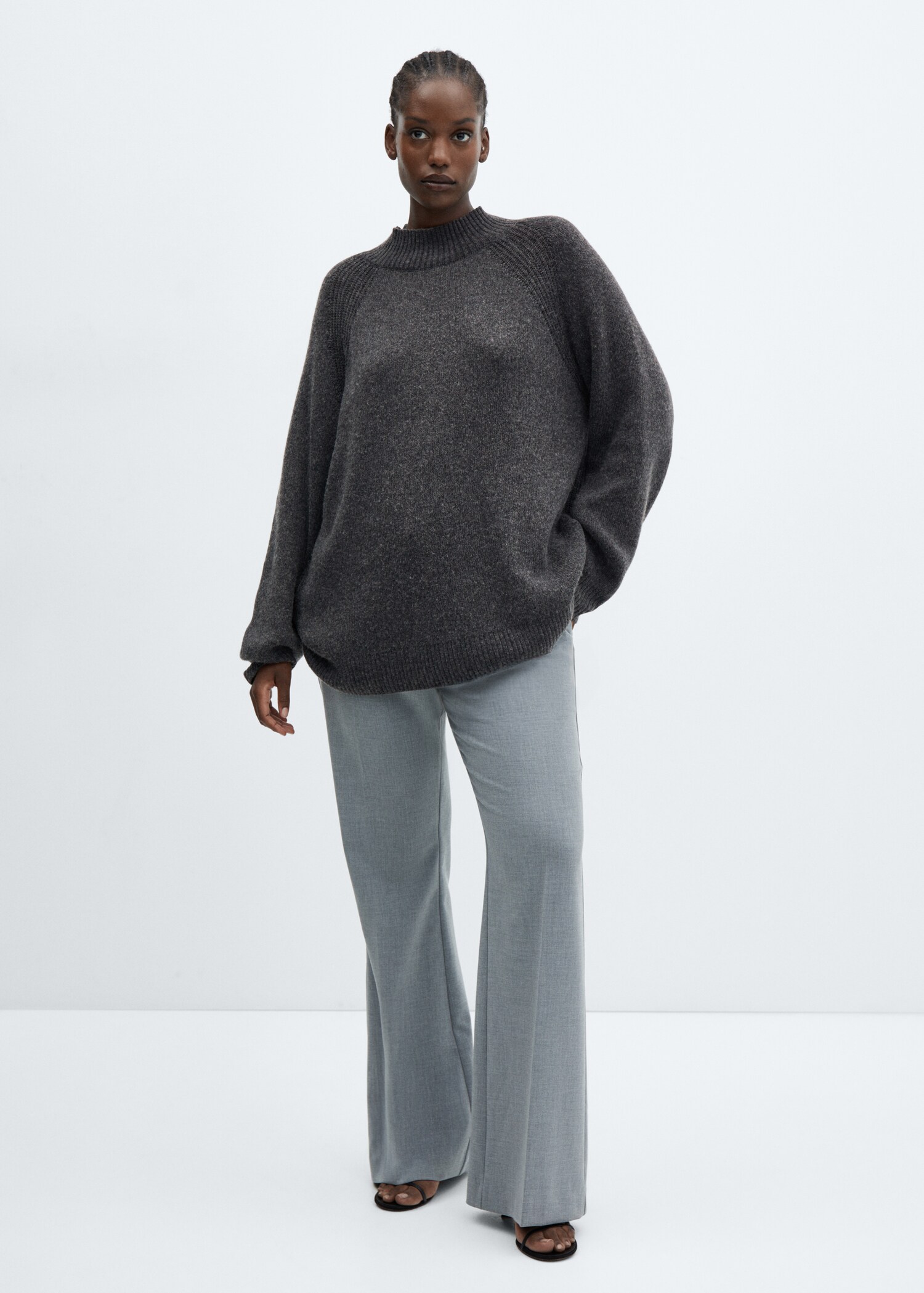 Oversized perkins-neck sweater - Details of the article 3