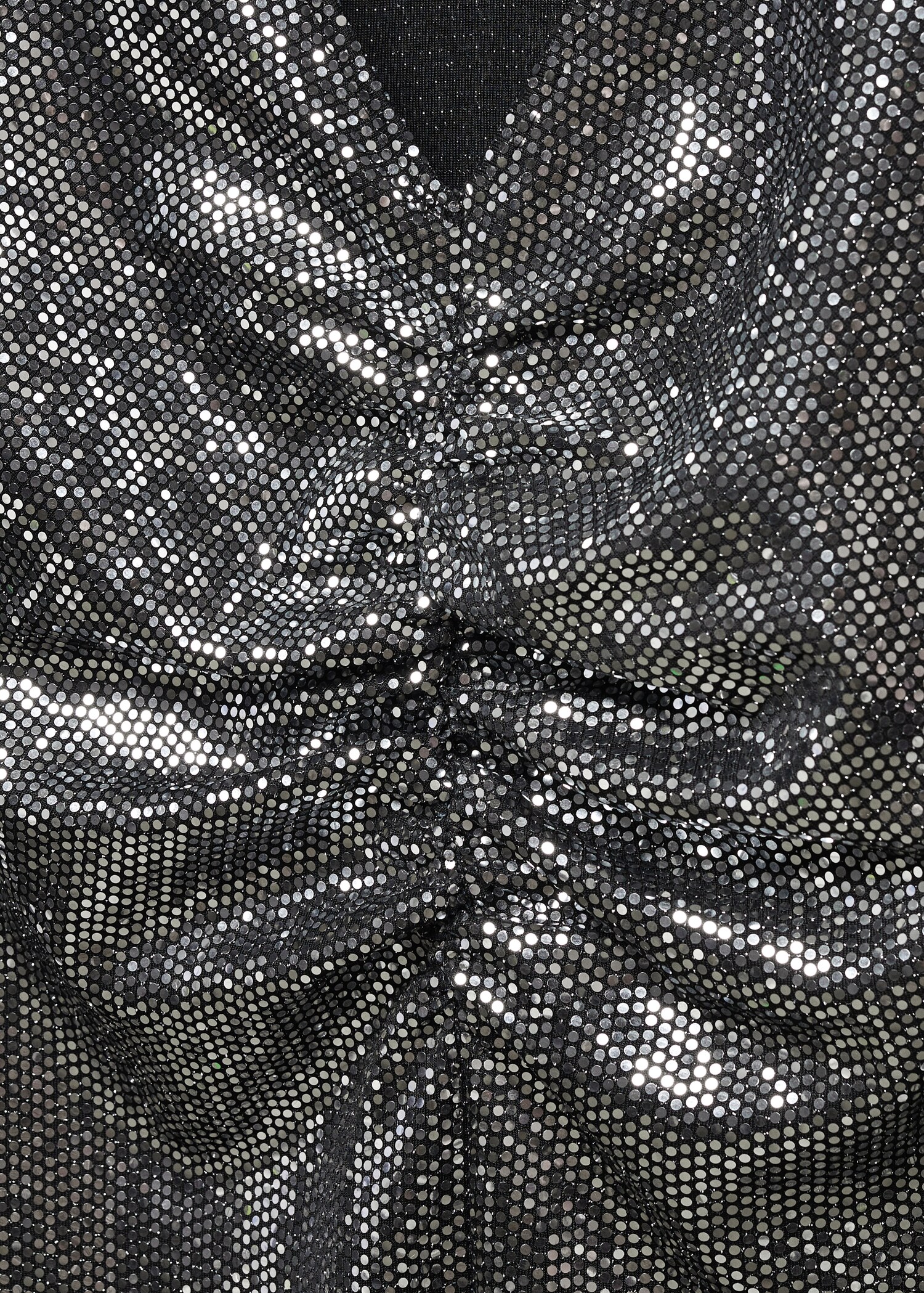 Pailletten-Kleid mit Raff-Details - Detail des Artikels 8