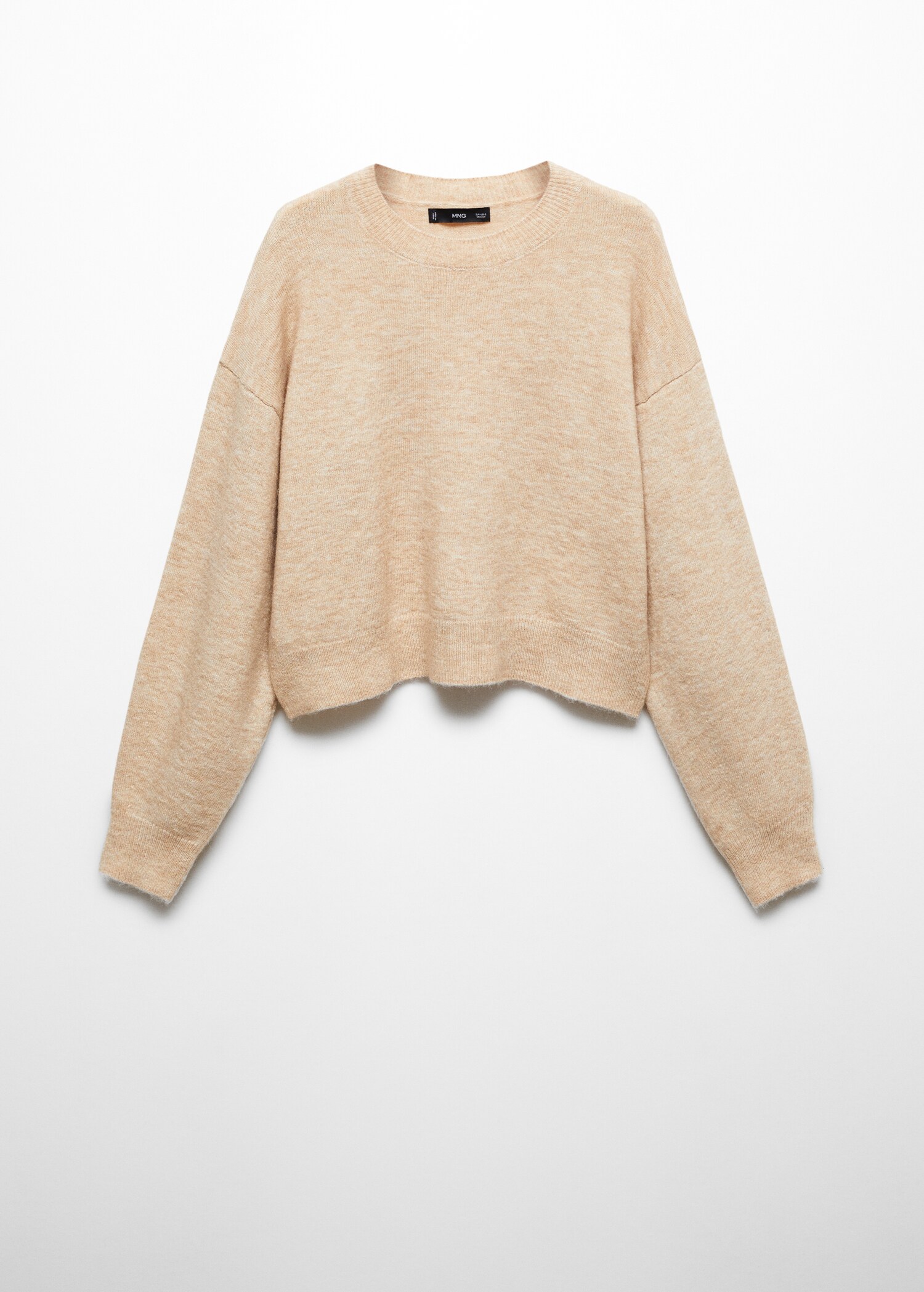 Rundhals-Strickpullover - Artikel ohne Model