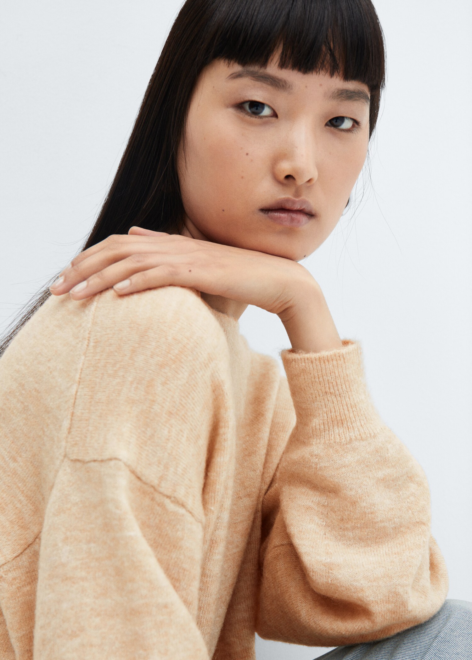 Rundhals-Strickpullover - Detail des Artikels 1