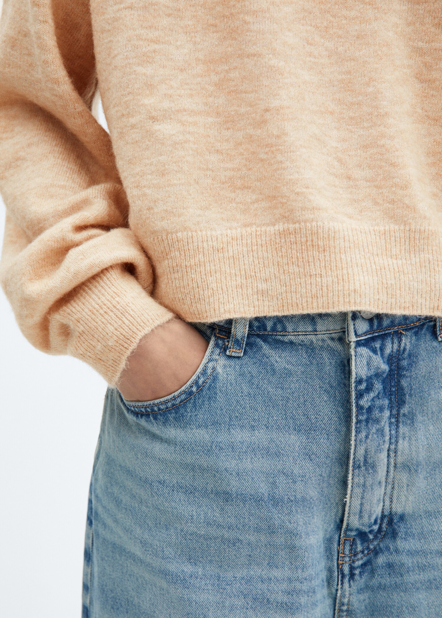 Rundhals-Strickpullover - Detail des Artikels 6