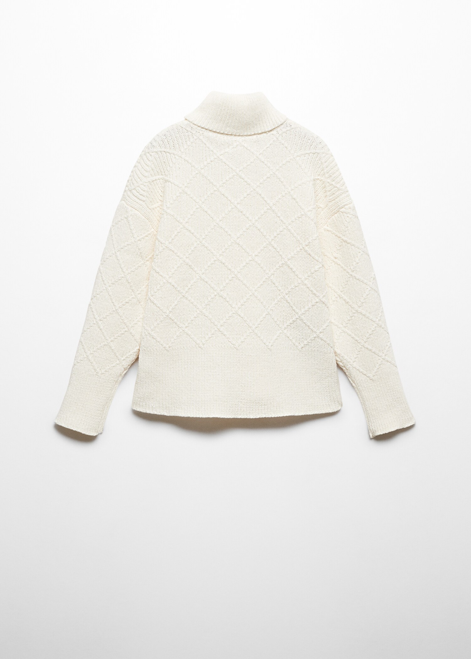 Pull-over maille chenille - Verso de l’article