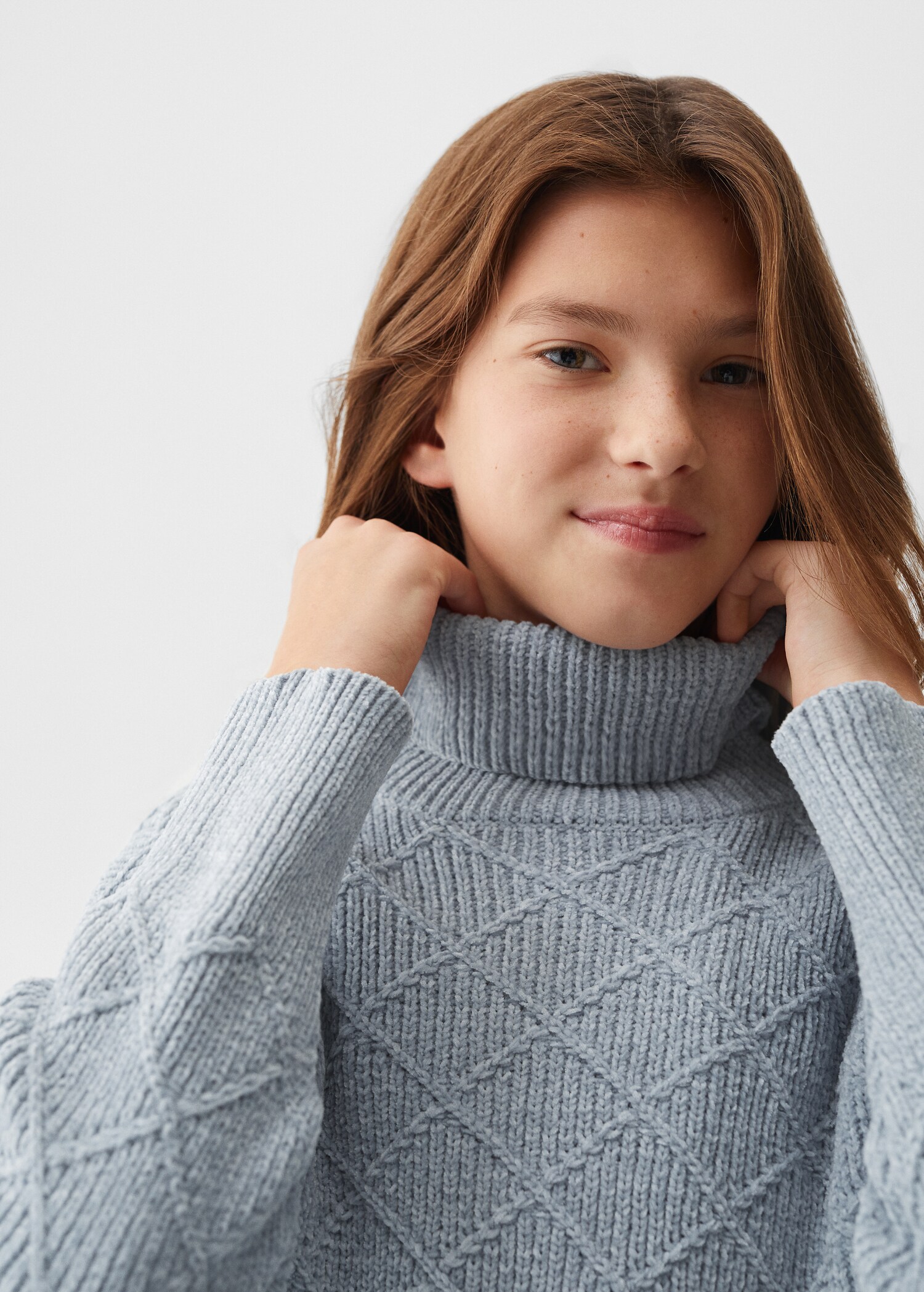 Pull-over maille chenille - Détail de l'article 1