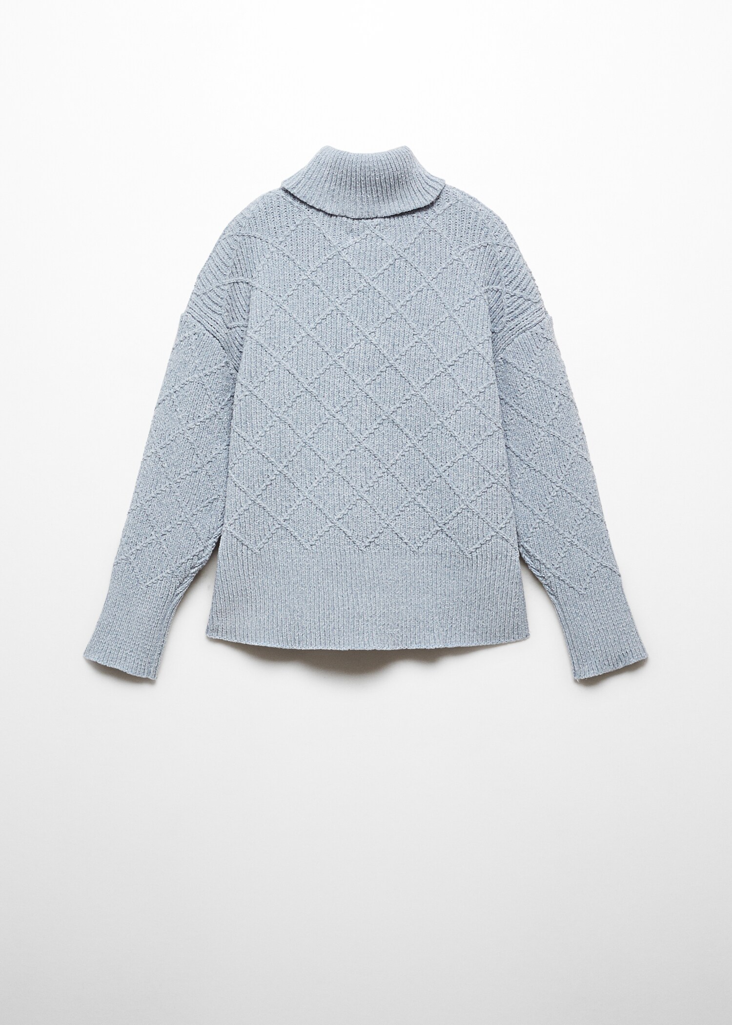 Pull-over maille chenille - Verso de l’article