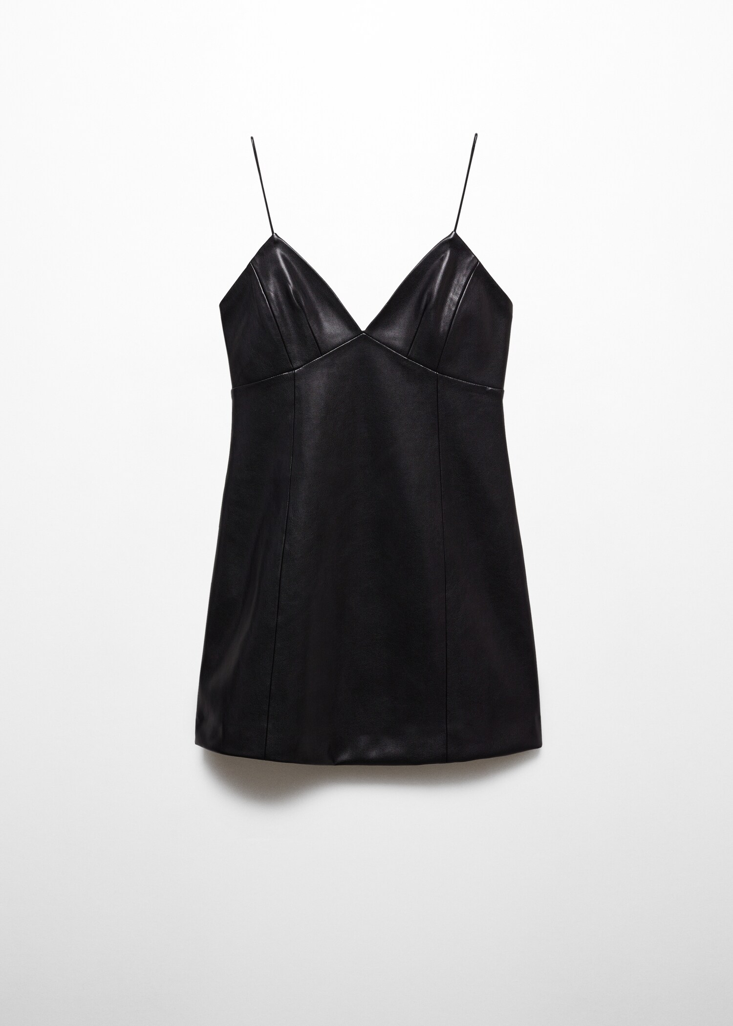 Rochie imitație de piele - Articol fără model