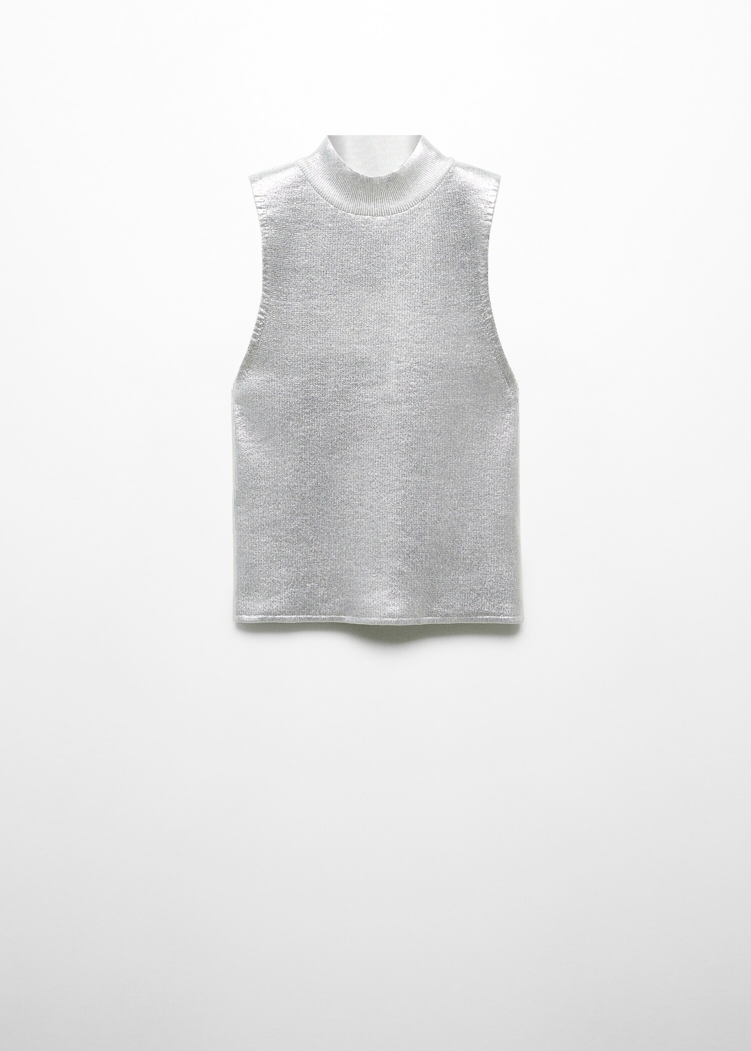 Metallic knit top - Article without model