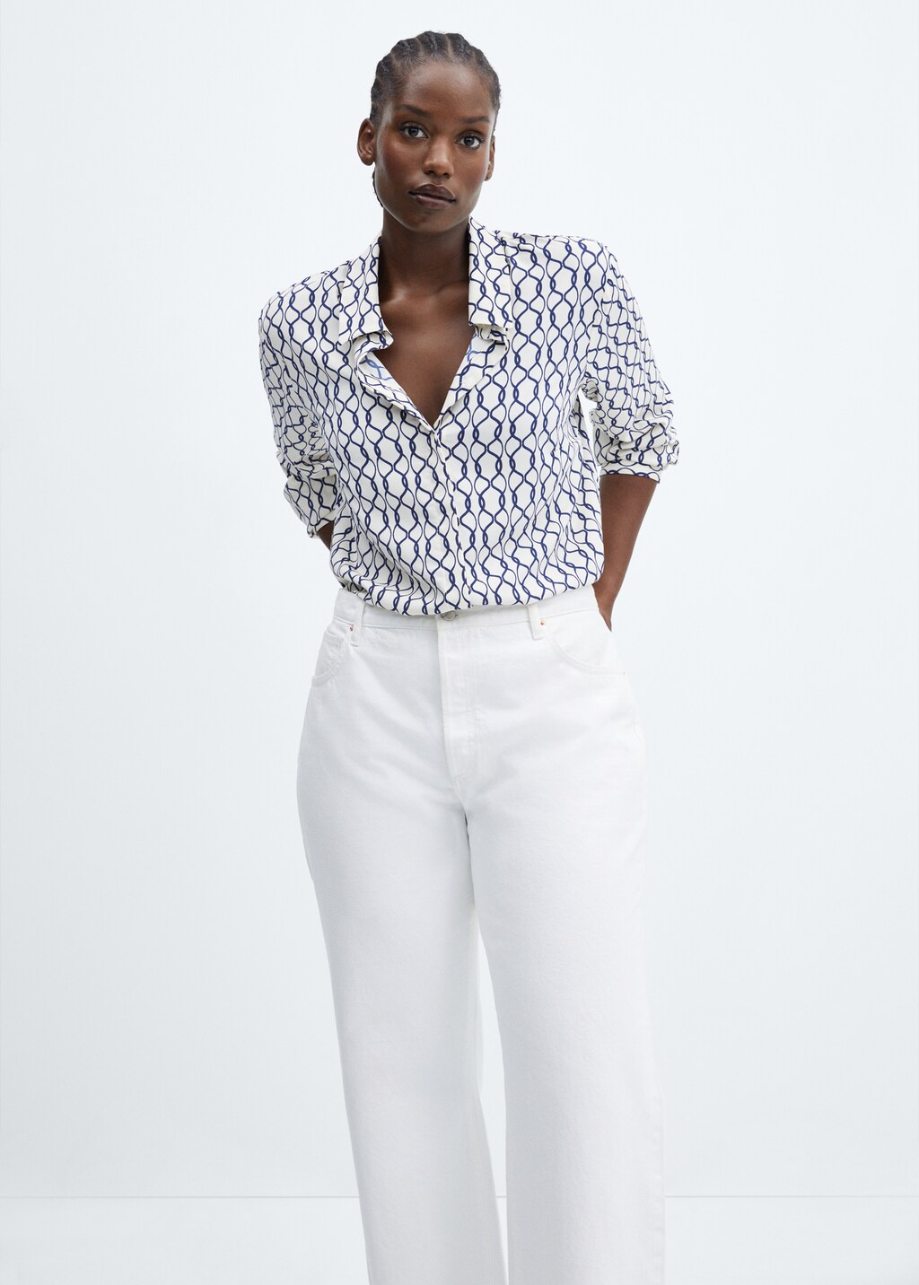 plain flowy shirts