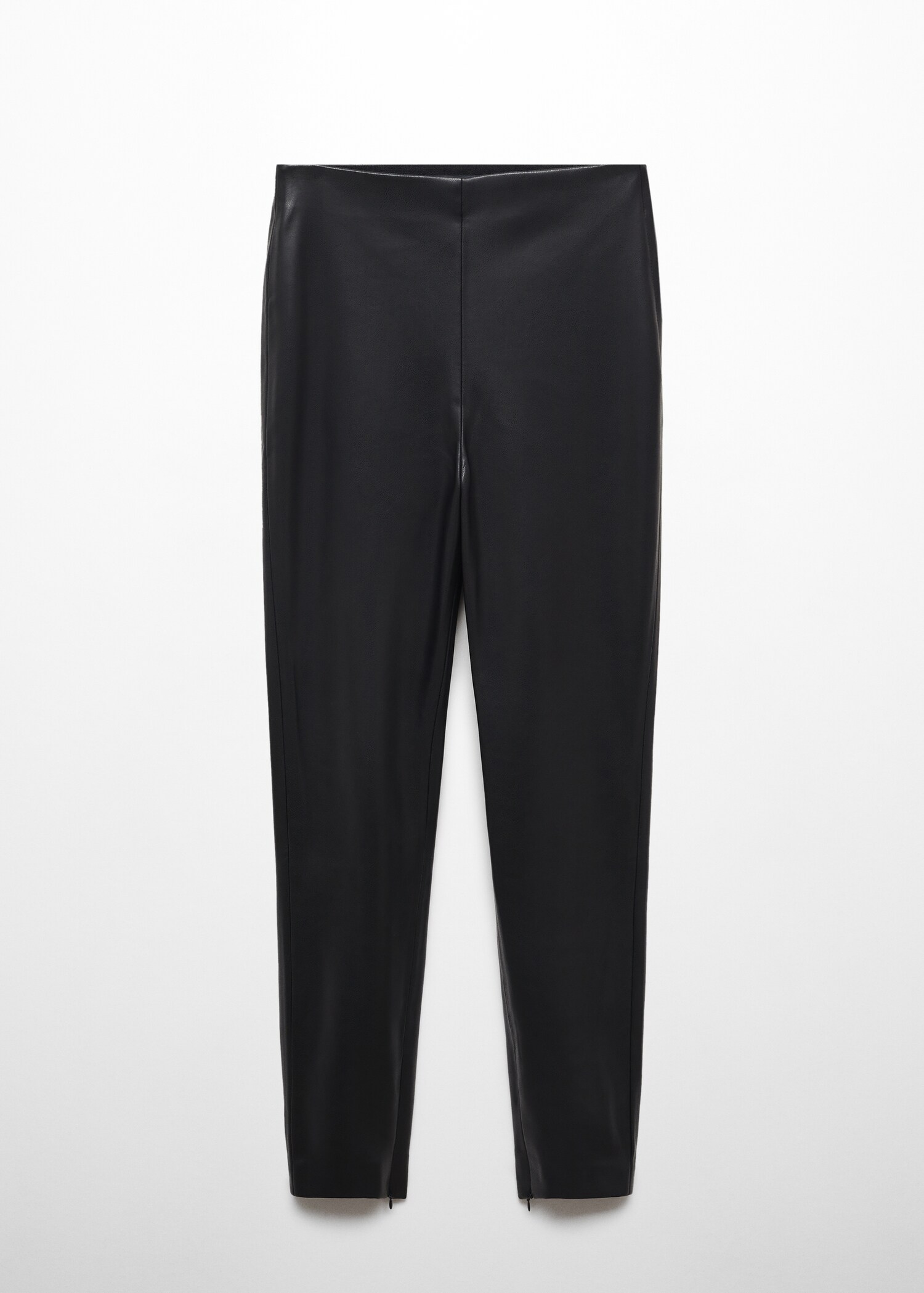 Leggings läderimitation öppningar - Artikel utan modell