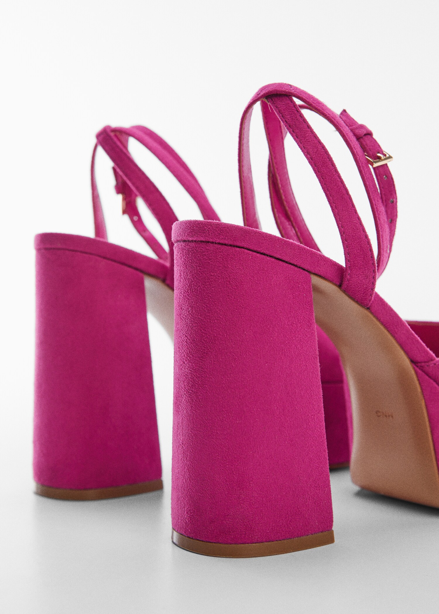 Platform ankle-cuff sandals - Details of the article 1