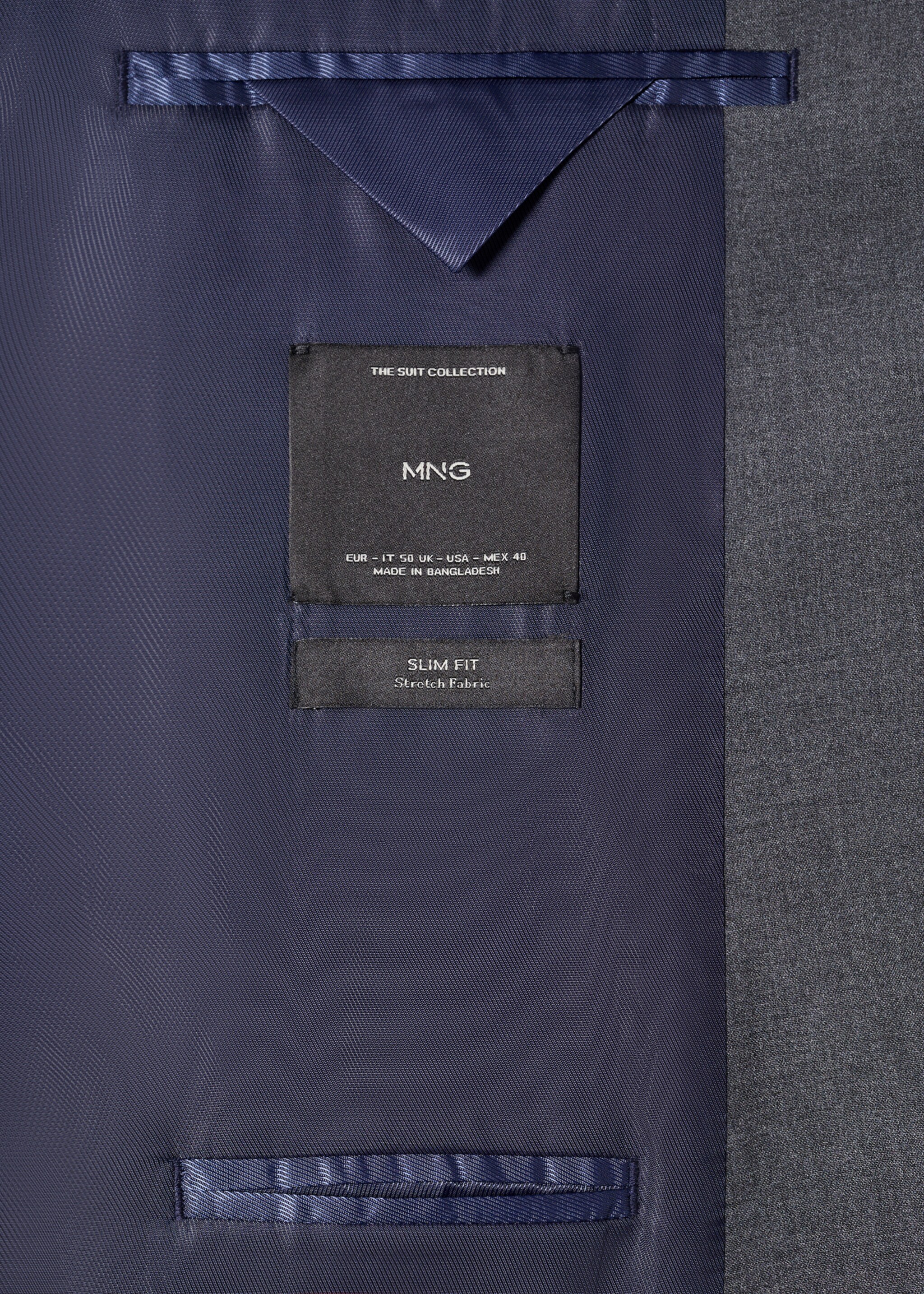 Americana traje slim fit tejido comfort stretch - Detalle del artículo 0