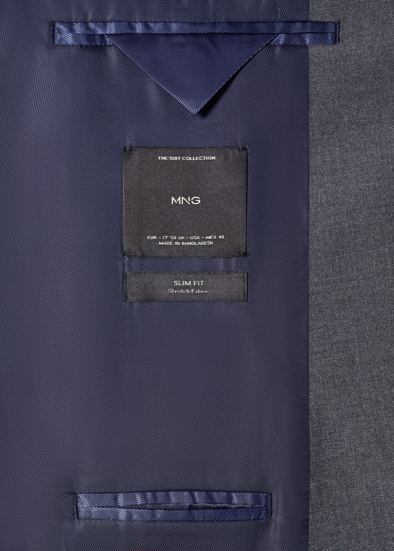 Americana traje slim fit tejido comfort stretch - Detalle del artículo 0