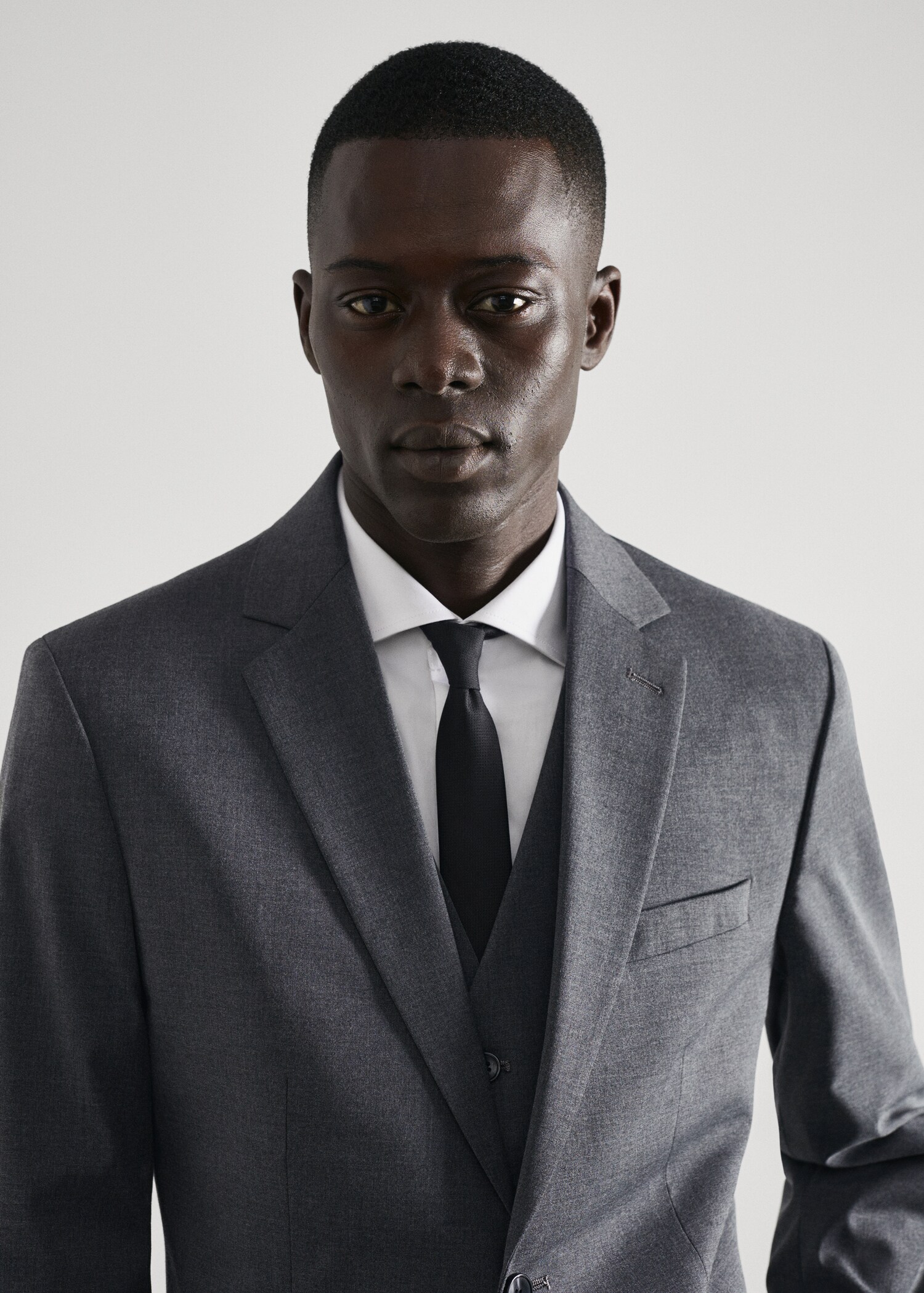 Americana traje slim fit tejido comfort stretch - Detalle del artículo 1