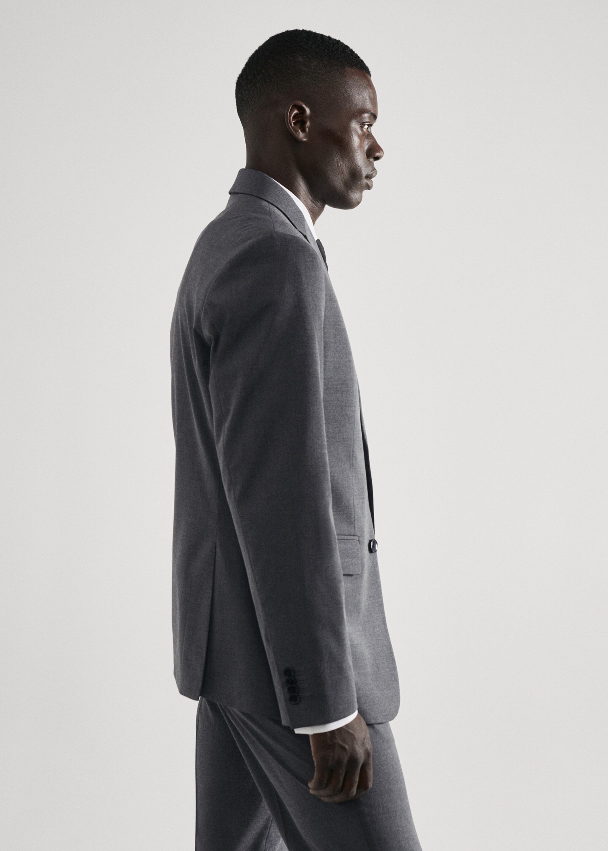 Americana traje slim fit tejido comfort stretch - Detalle del artículo 2