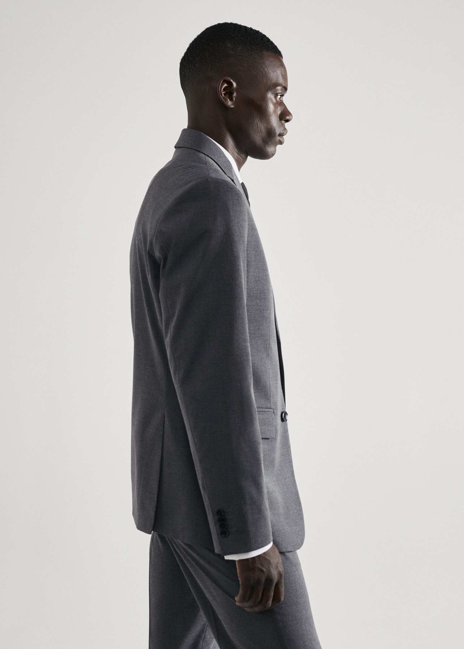 Americana traje slim fit tejido comfort stretch - Detalle del artículo 2