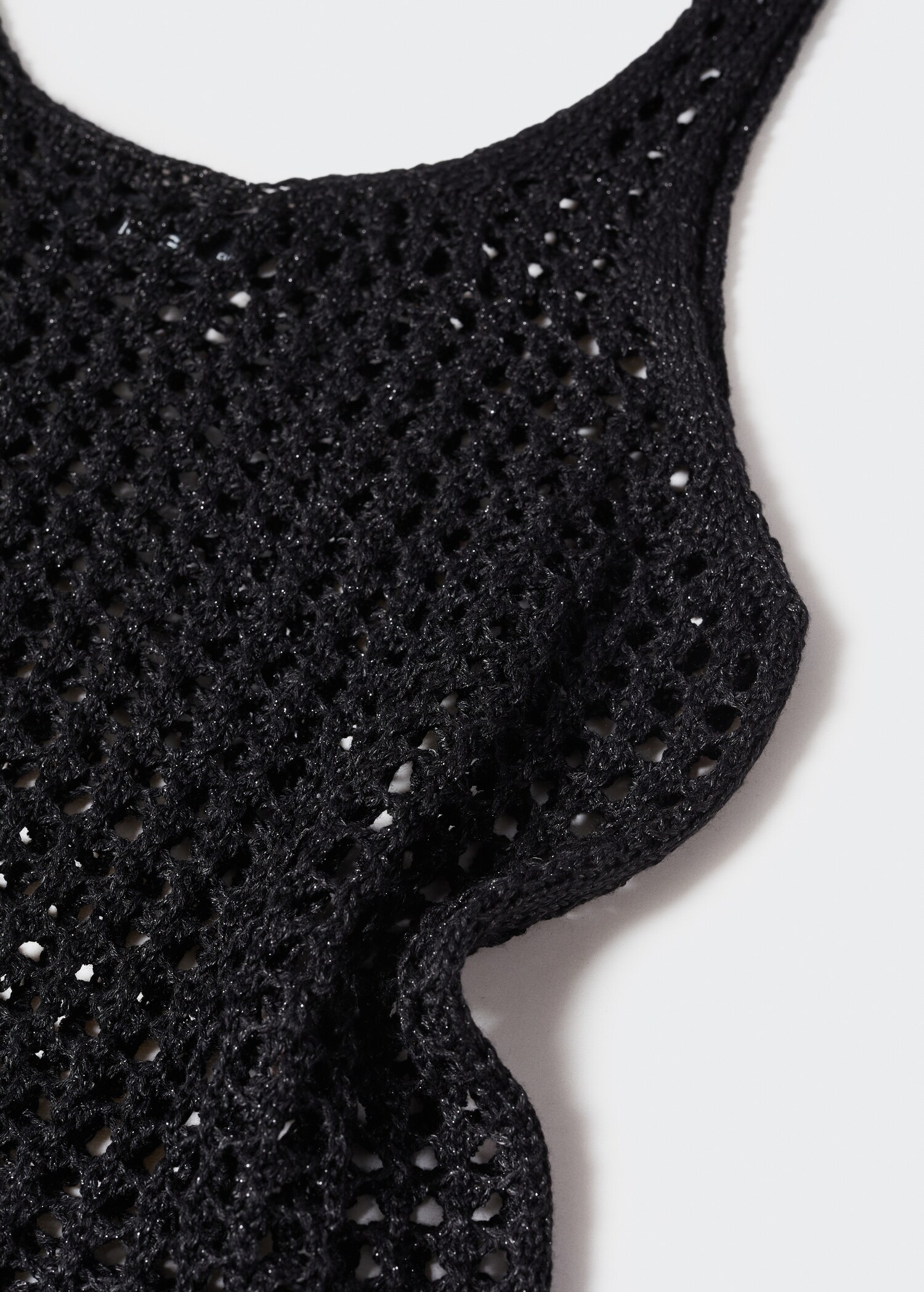 Lurex-Top mit Lochmuster - Detail des Artikels 8