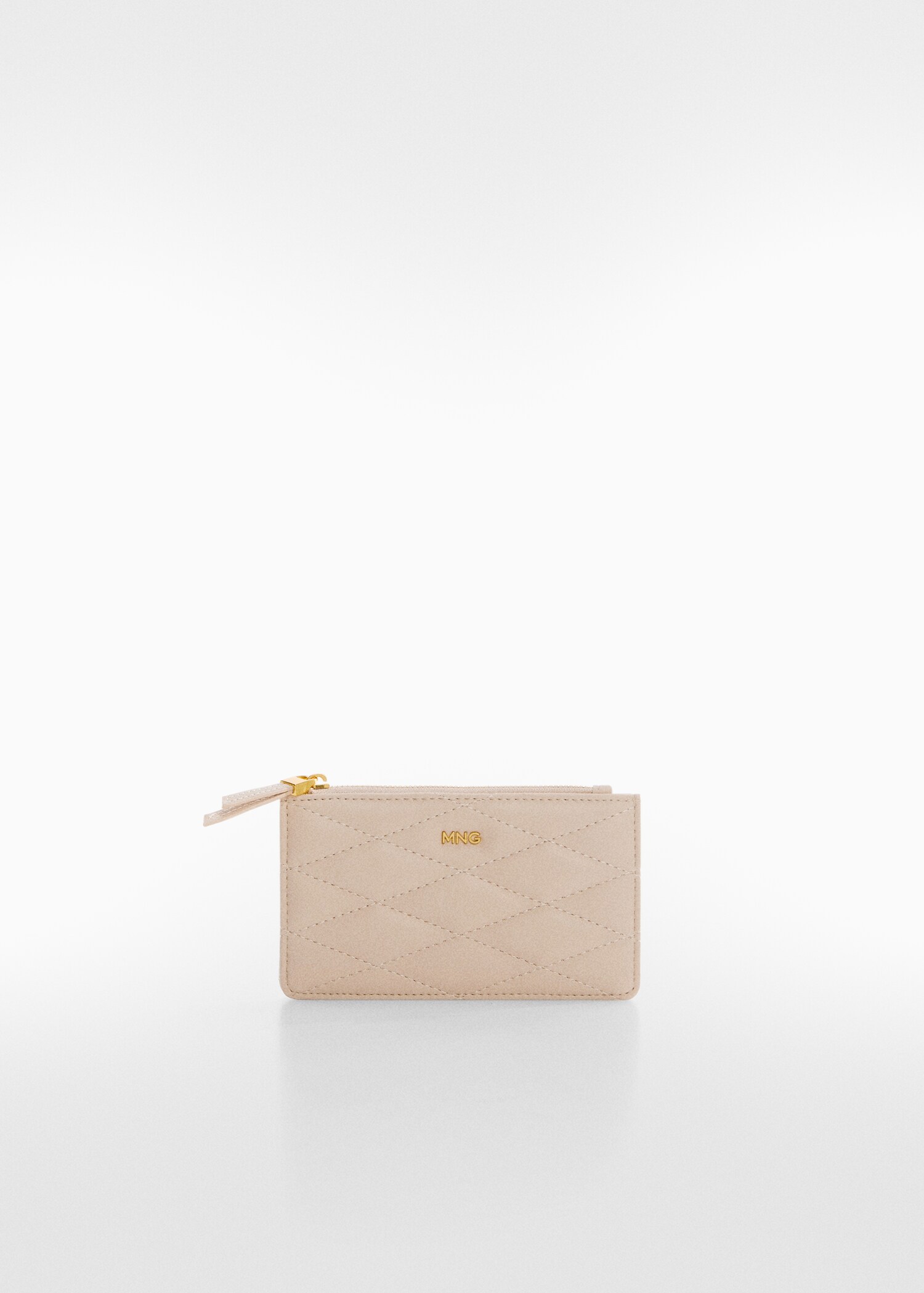 Quilted cardholder with logo - Article without model