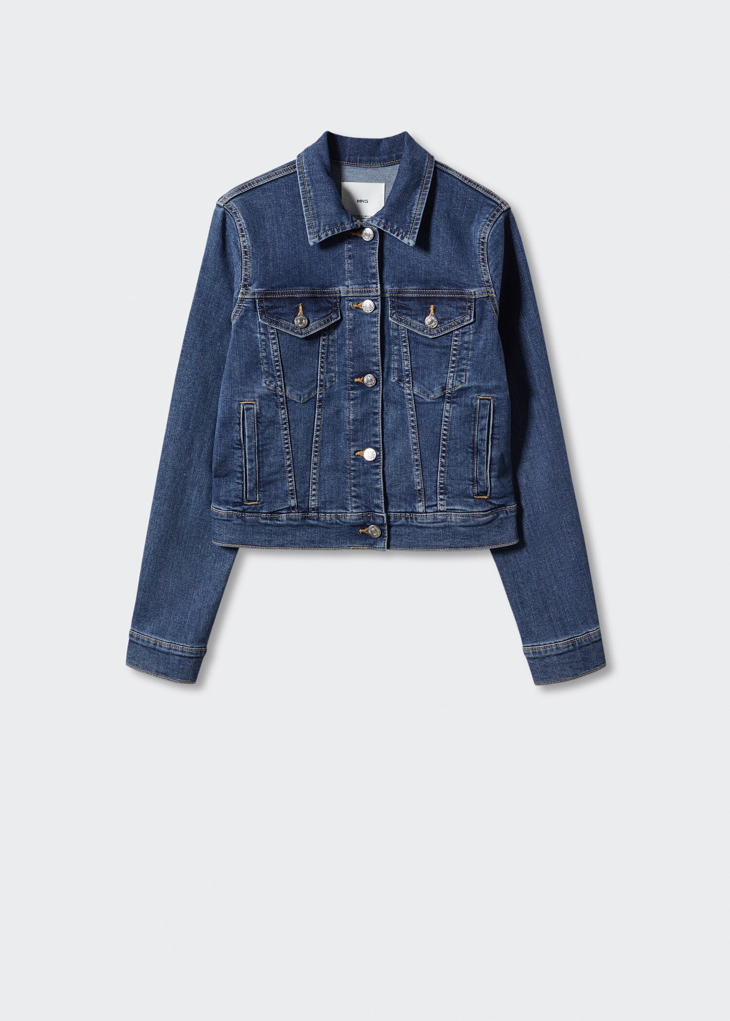 Pocketed denim jacket - Article without model