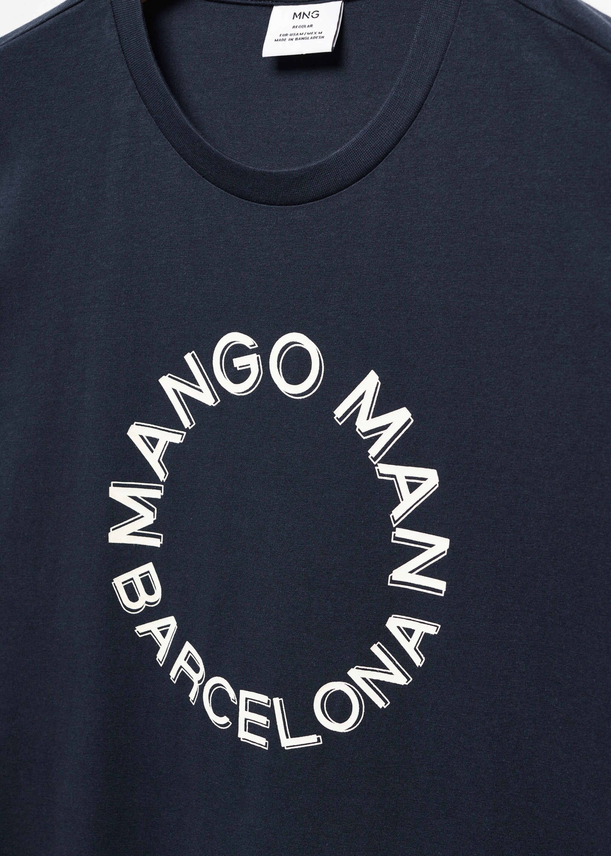 T-Shirt aus 100 % Baumwolle mit Logo - Detail des Artikels 8