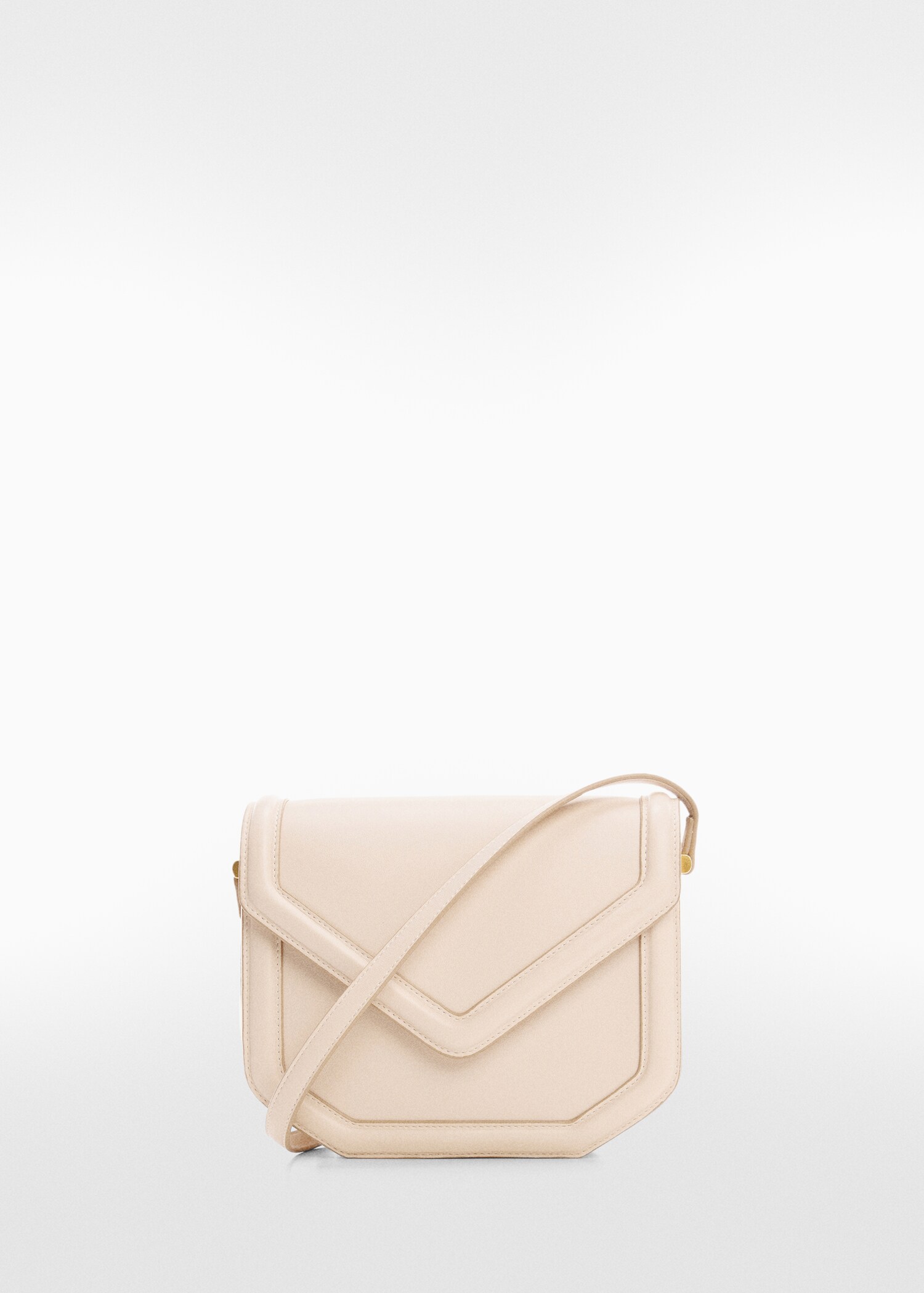 Geometrische Tasche mit Umschlag - Artikel ohne Model