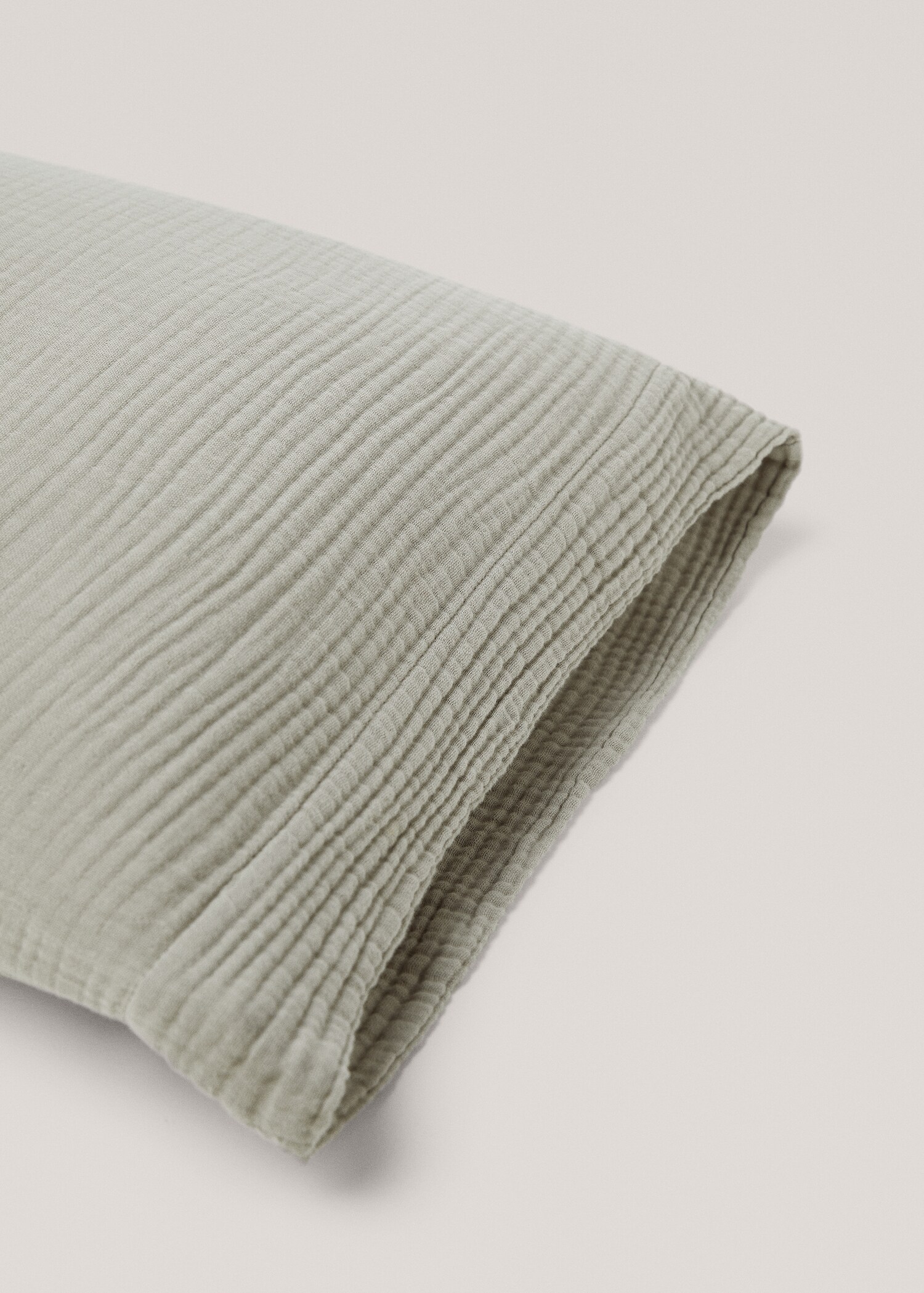 Cotton gauze pillowcase 45x110cm - Details of the article 1