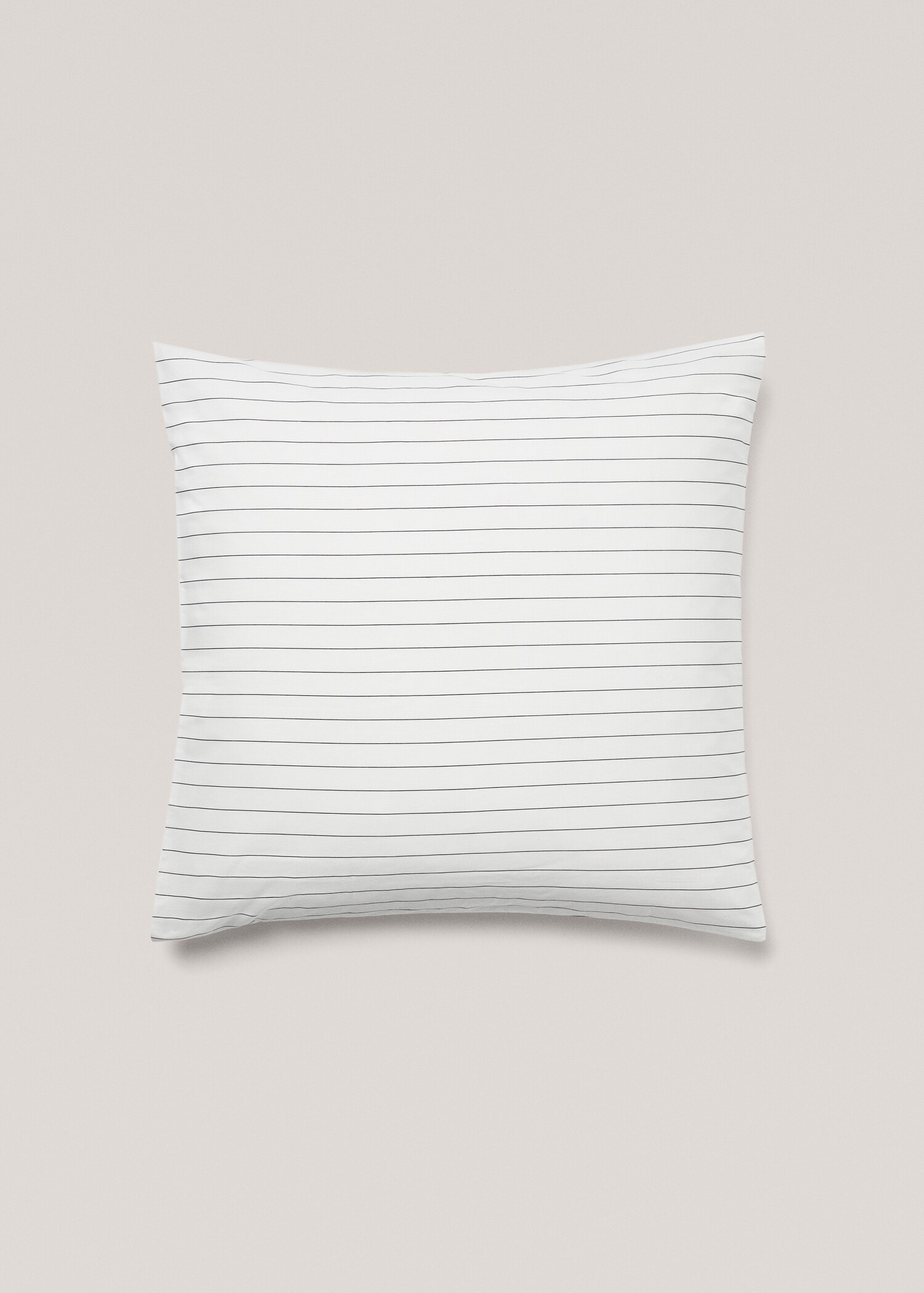 Gestreepte kussensloop 60x60 cm (set van 2 stuks) - Artikel zonder model