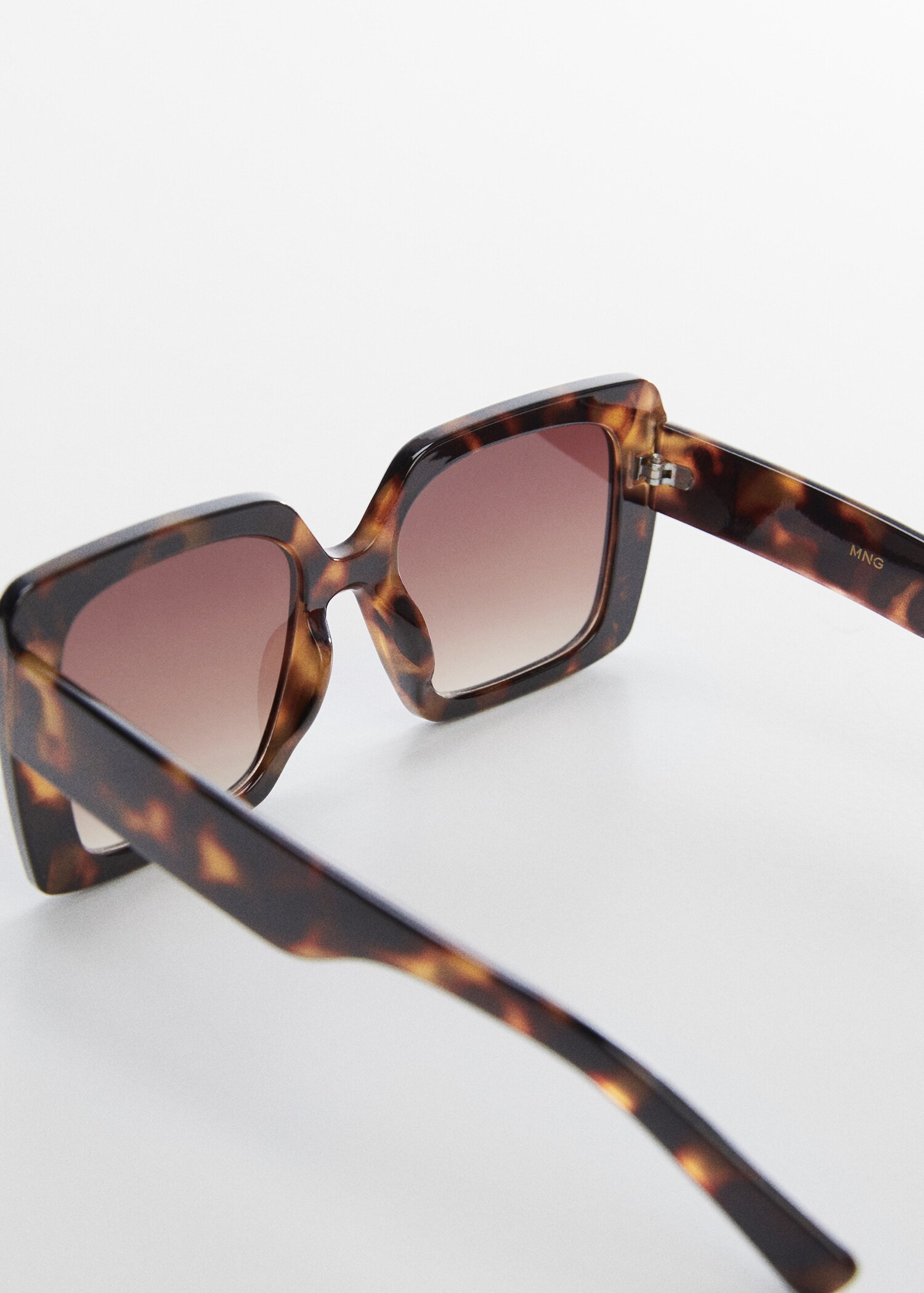 Lunettes de soleil carrées écaille - Détail de l'article 1