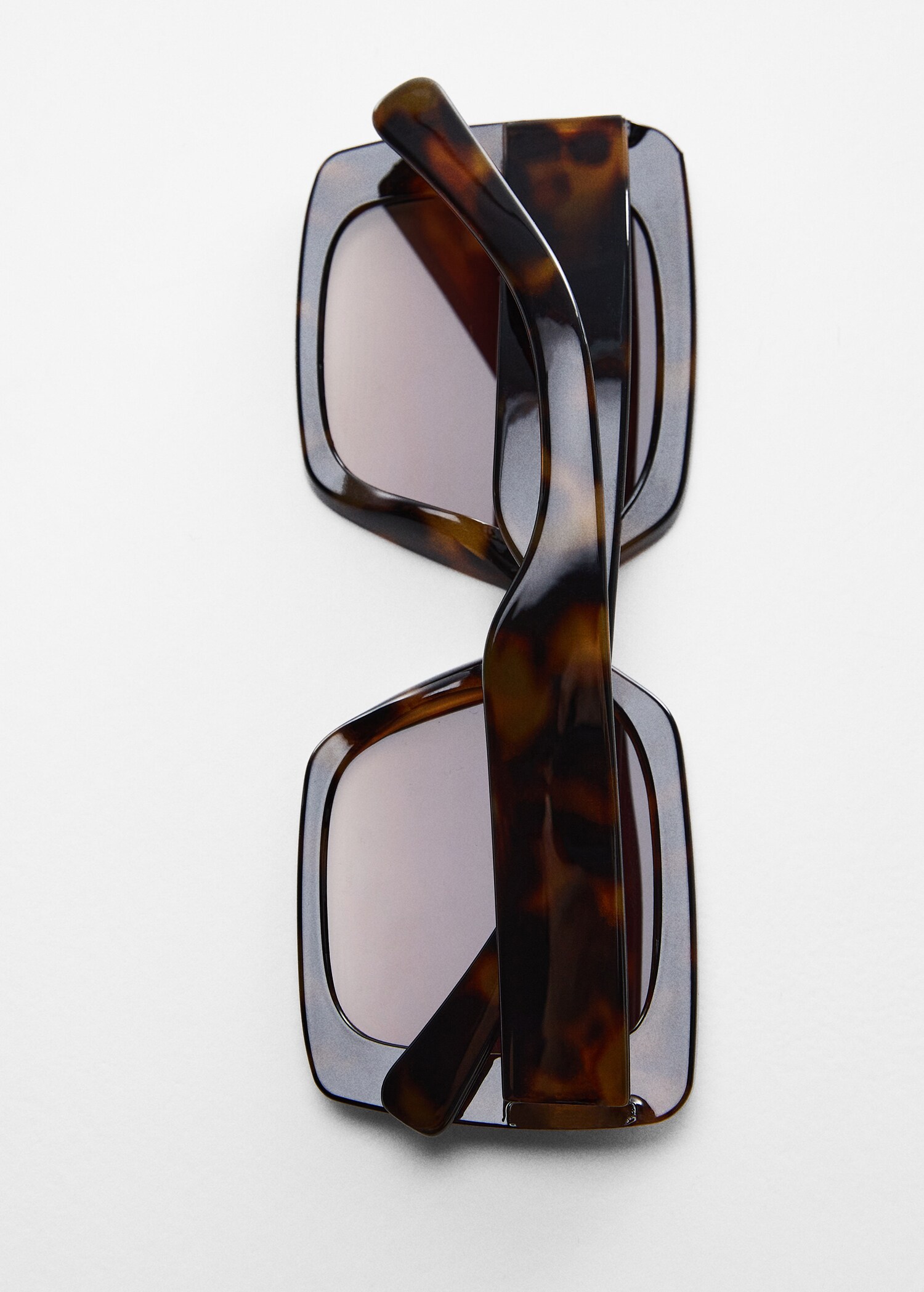 Lunettes de soleil carrées écaille - Détail de l'article 5
