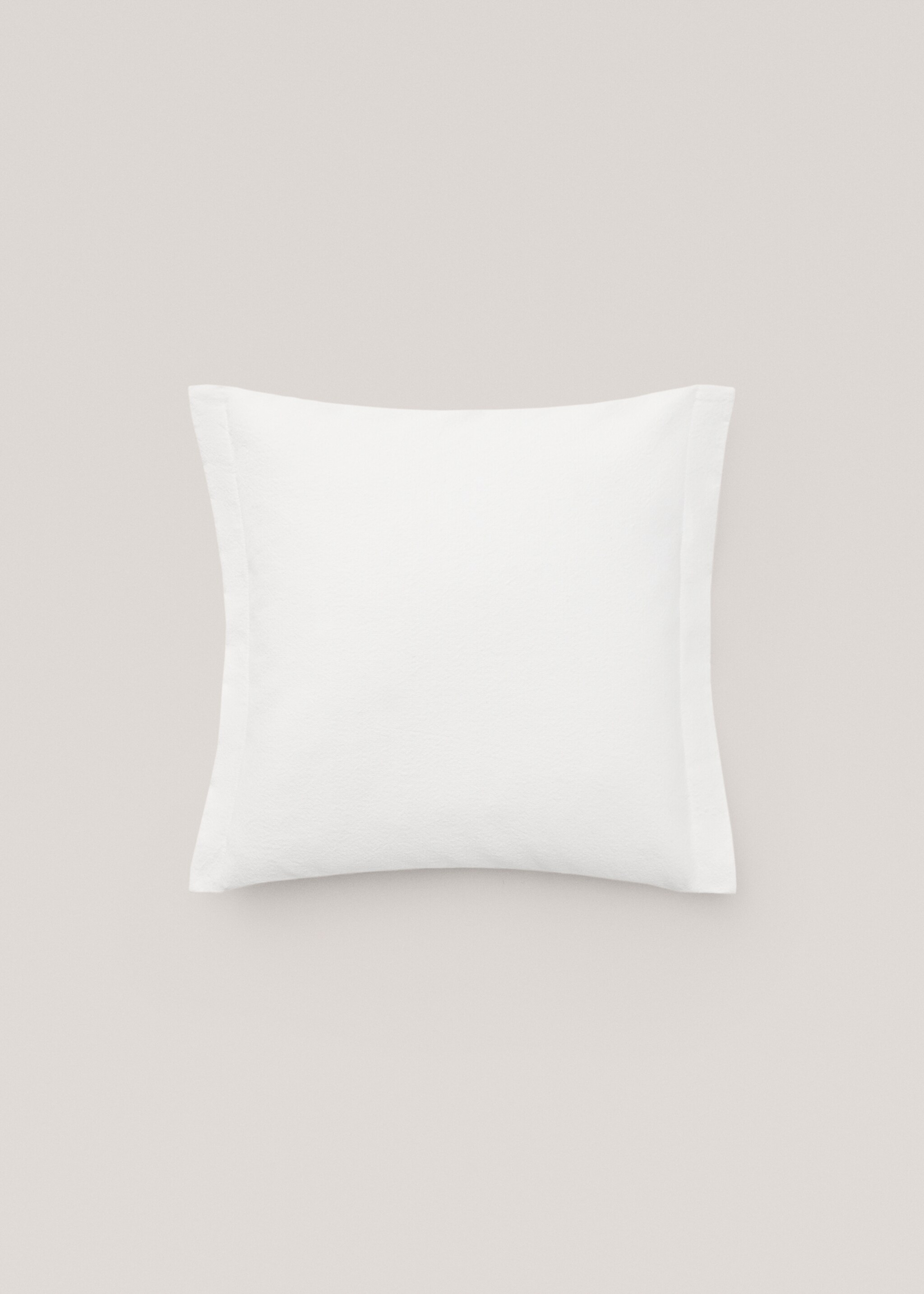 Housse coussin lin et coton mélangés 50x50 cm - Article sans modèle