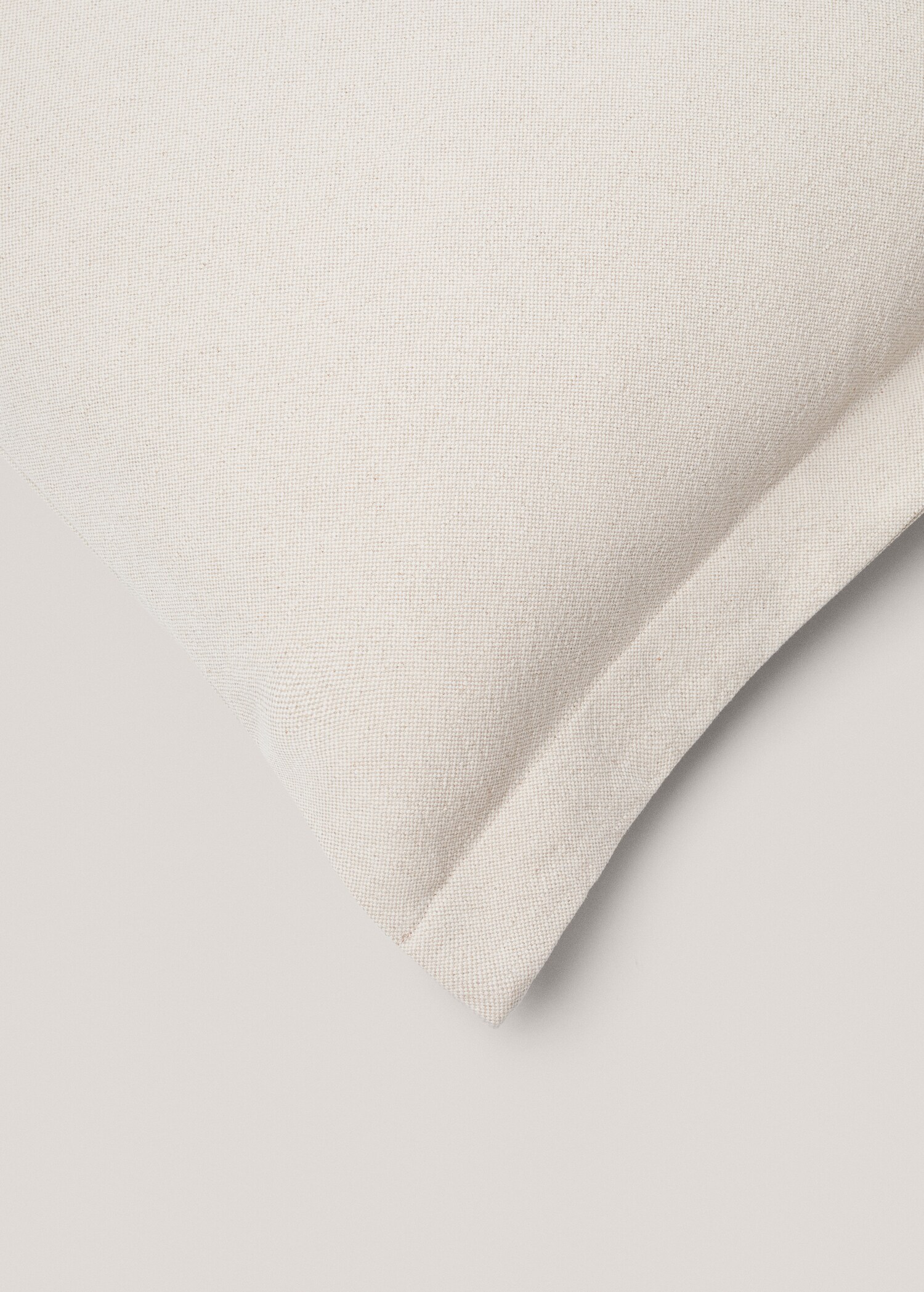 Cotton and linen blend cushion cover 50x50cm - Details of the article 1