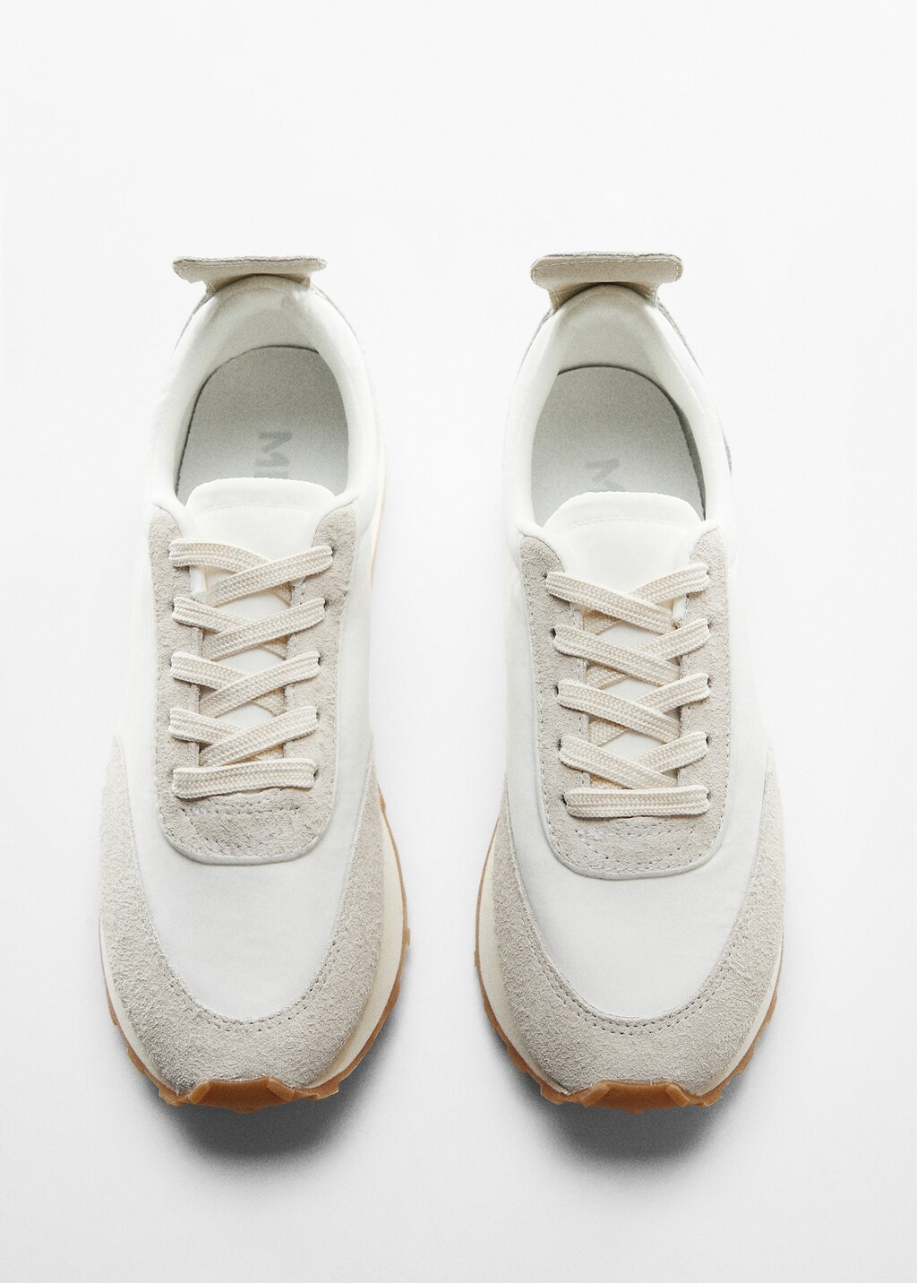 Contrast panel sneakers Women MANGO OUTLET United Kingdom