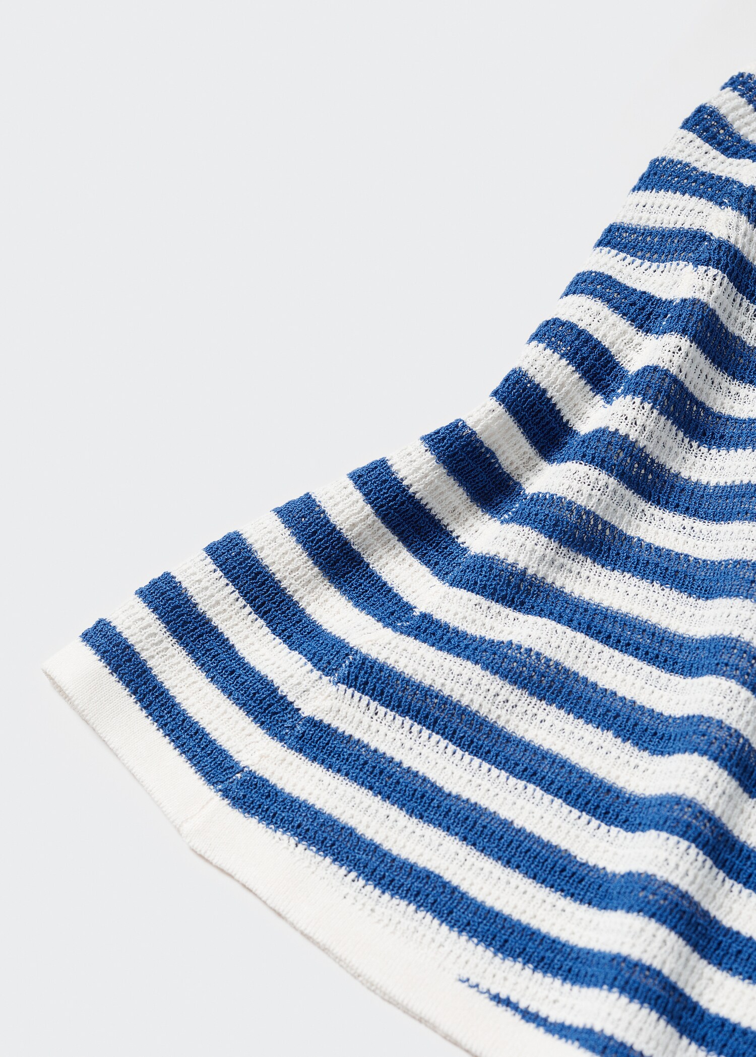 Striped knit top - Details of the article 8
