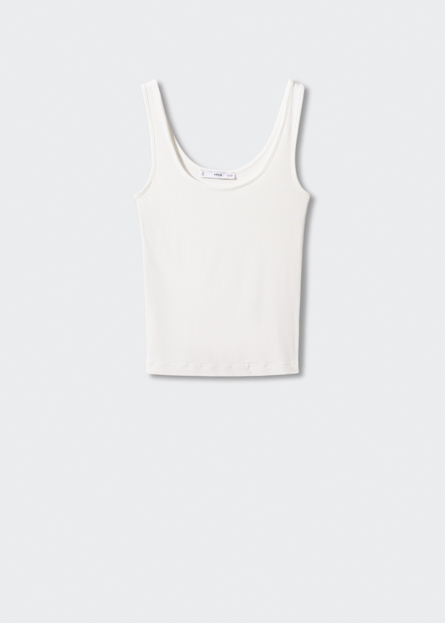 Cotton shirt with stud detail - Article without model