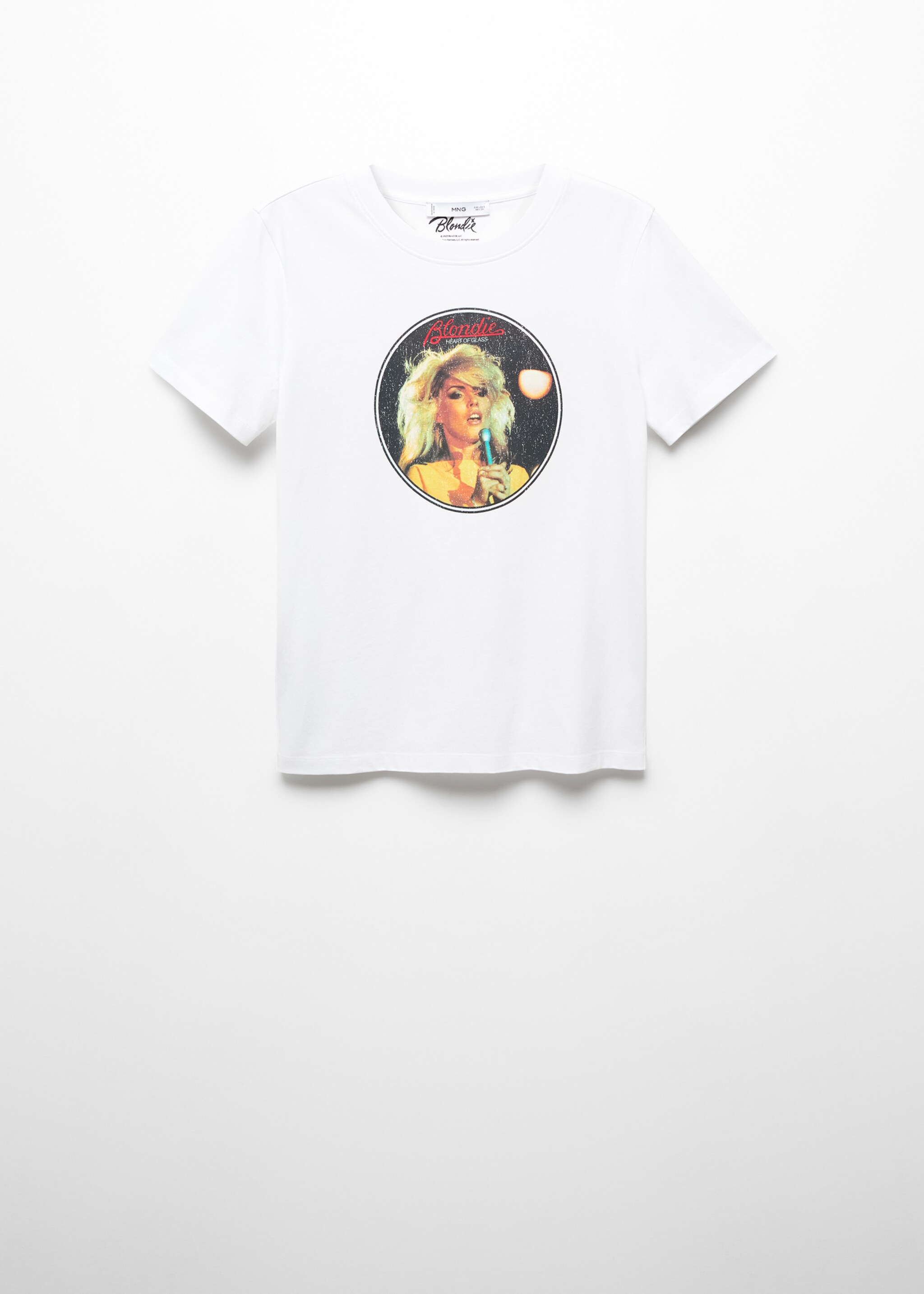 Blondie t-shirt - Article without model, White. Ref: 57032898-00.