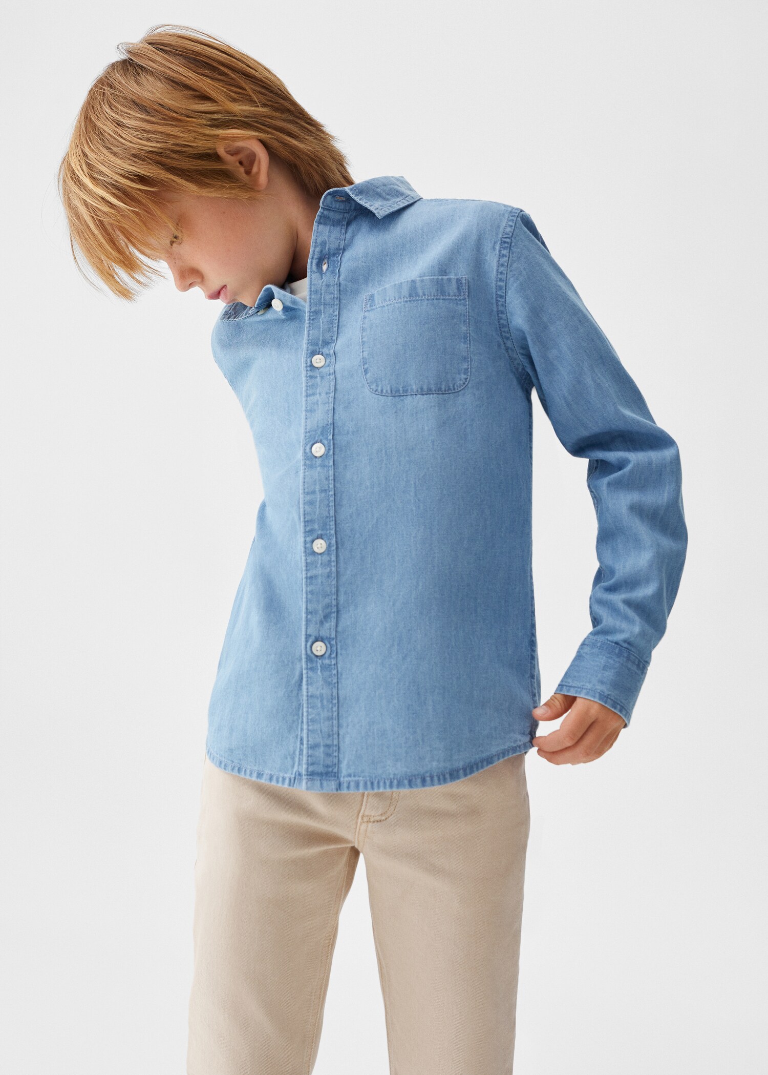 Regular Fit-Jeanshemd - Detail des Artikels 4