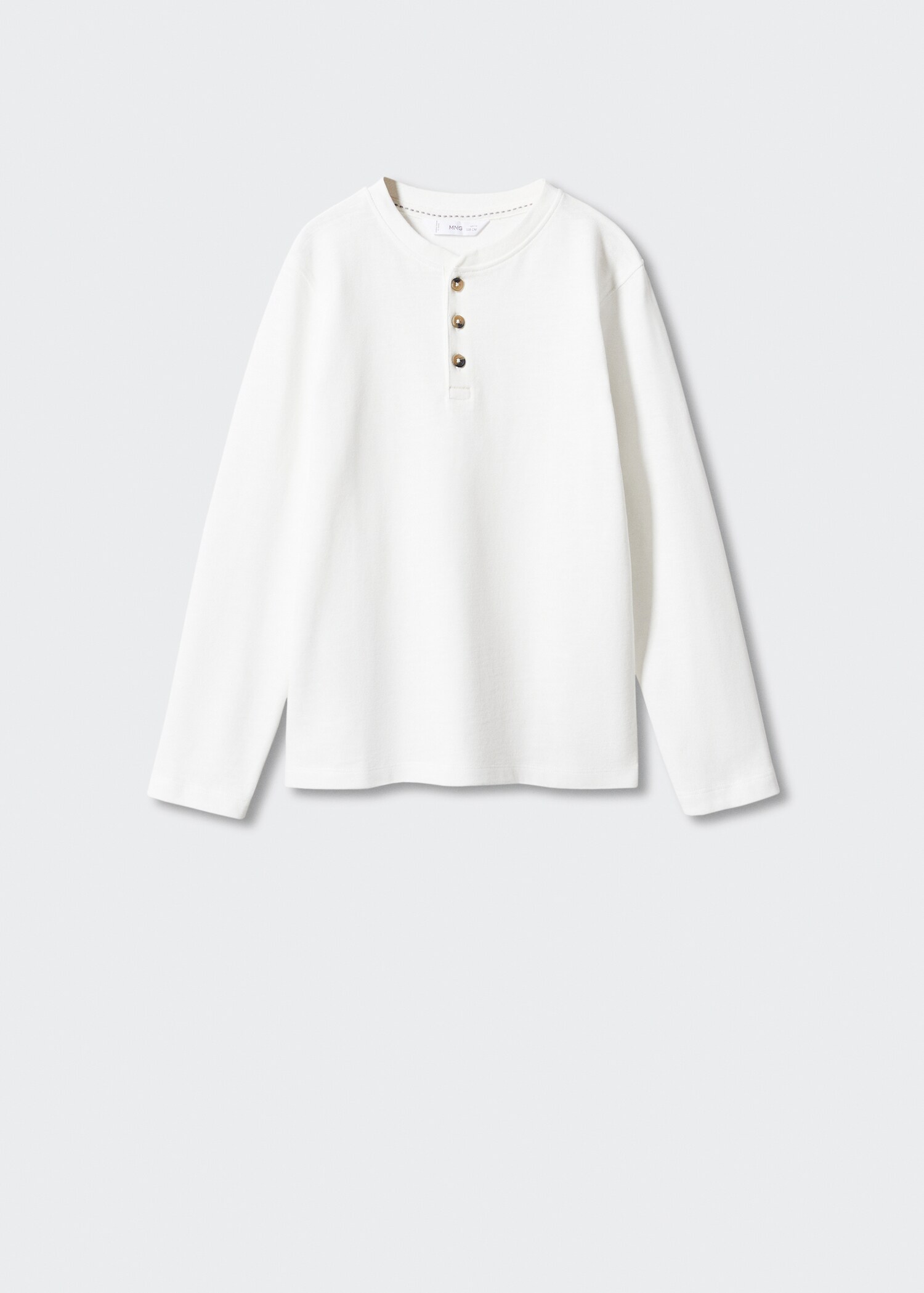 Camiseta manga larga botones - Artículo sin modelo