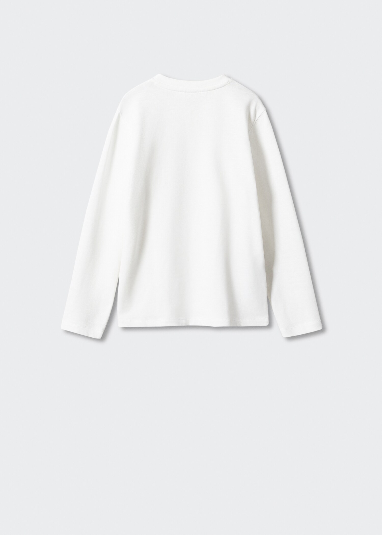 Camiseta manga larga botones - Reverso del artículo