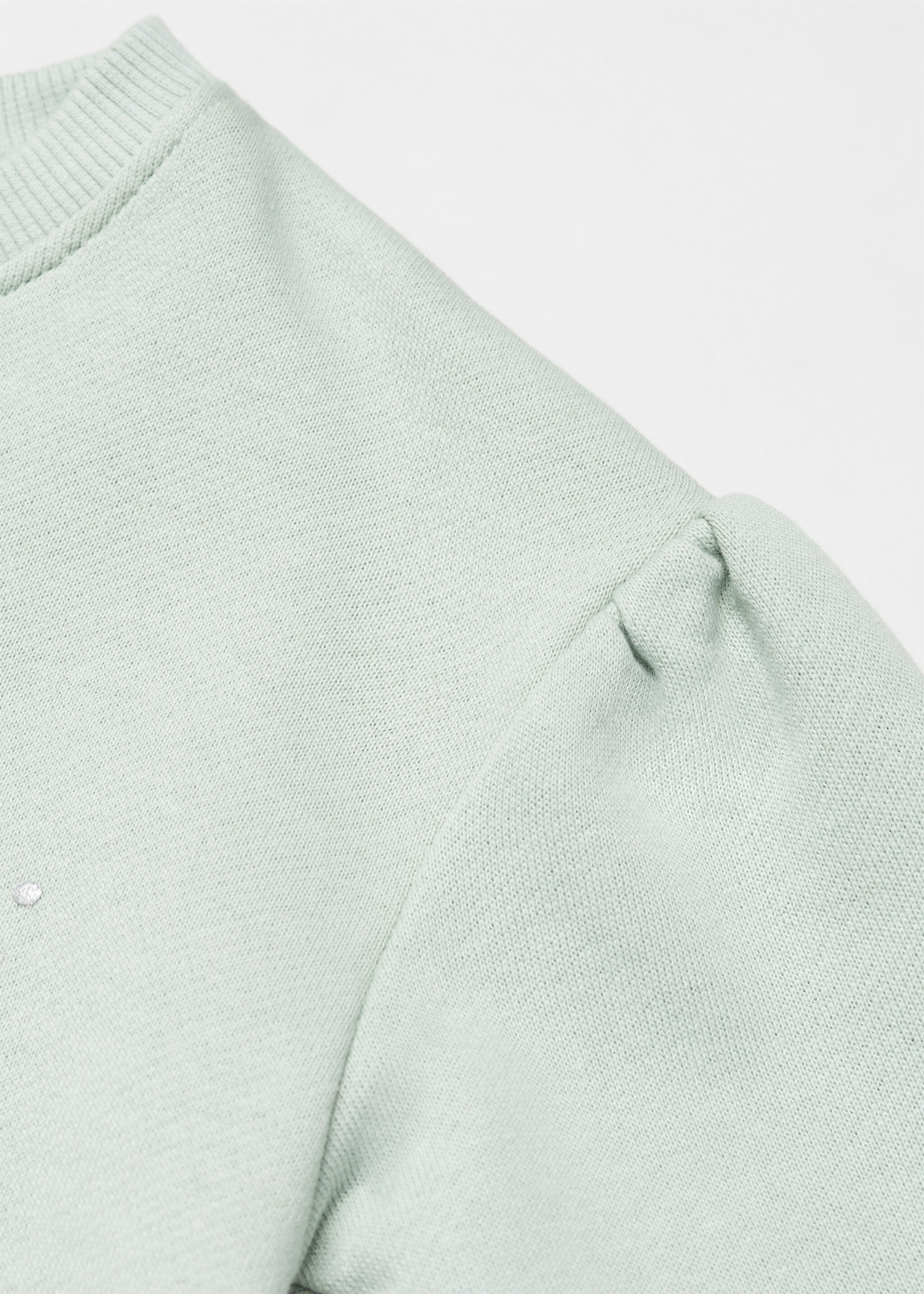 Cotton-blend message sweatshirt - Details of the article 0