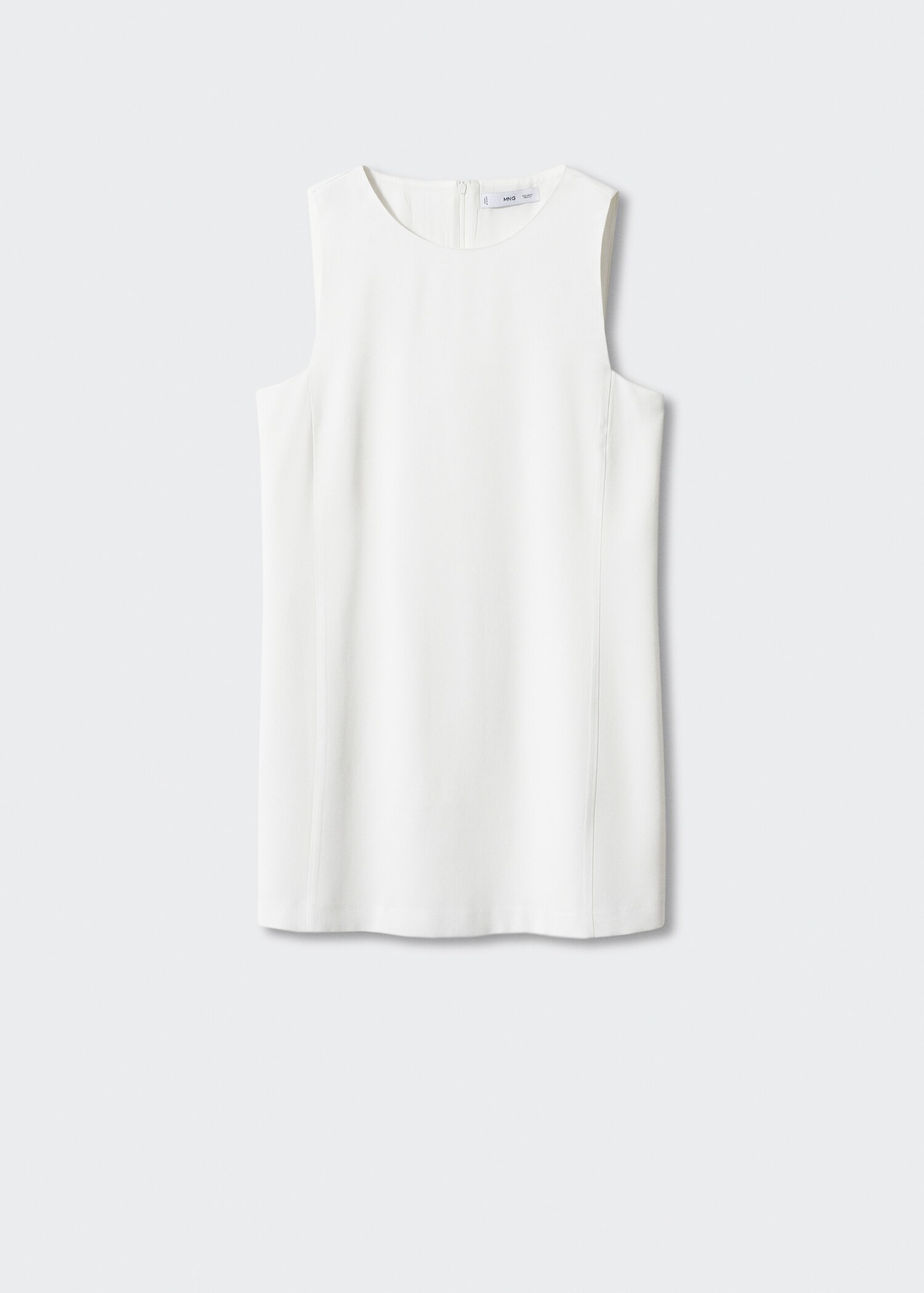 Short sleeveless dress - Article without model