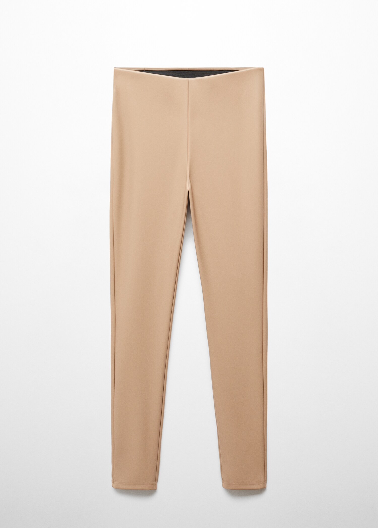 Leather-effect leggings - Article without model