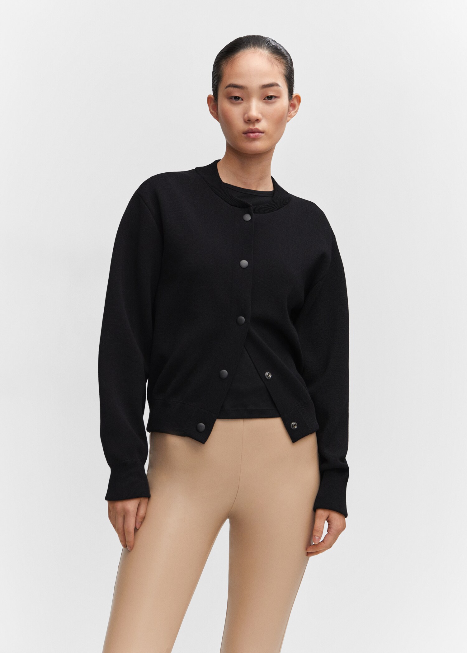 Leather-effect leggings - Details of the article 1