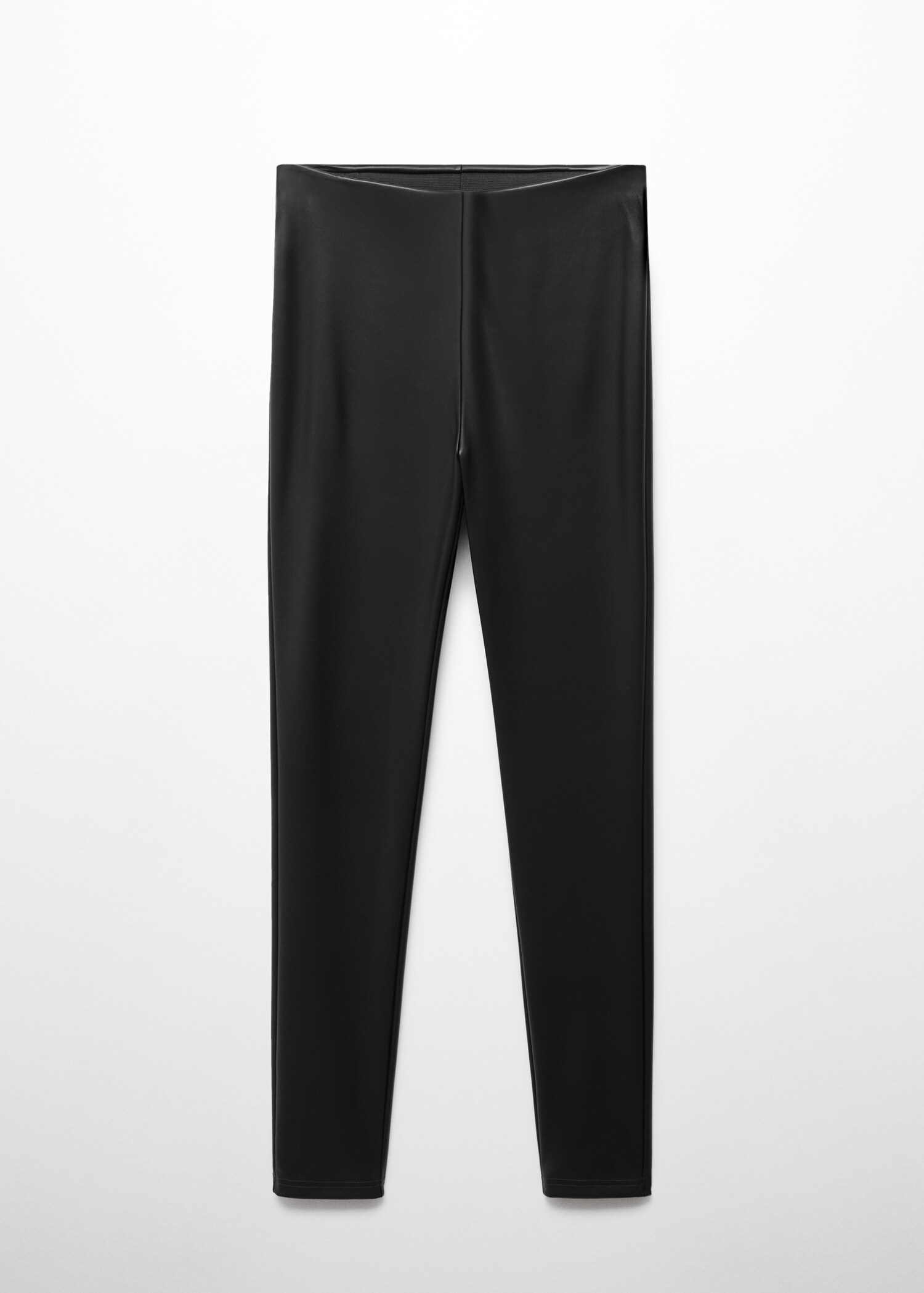 Leather-effect leggings - Article without model