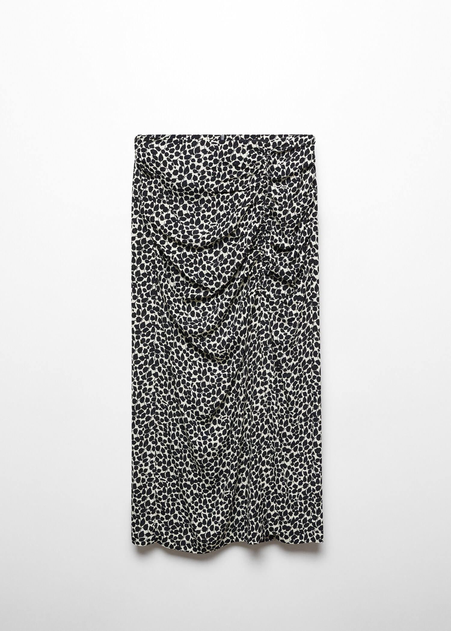 Printed skirt with slit - Article without model