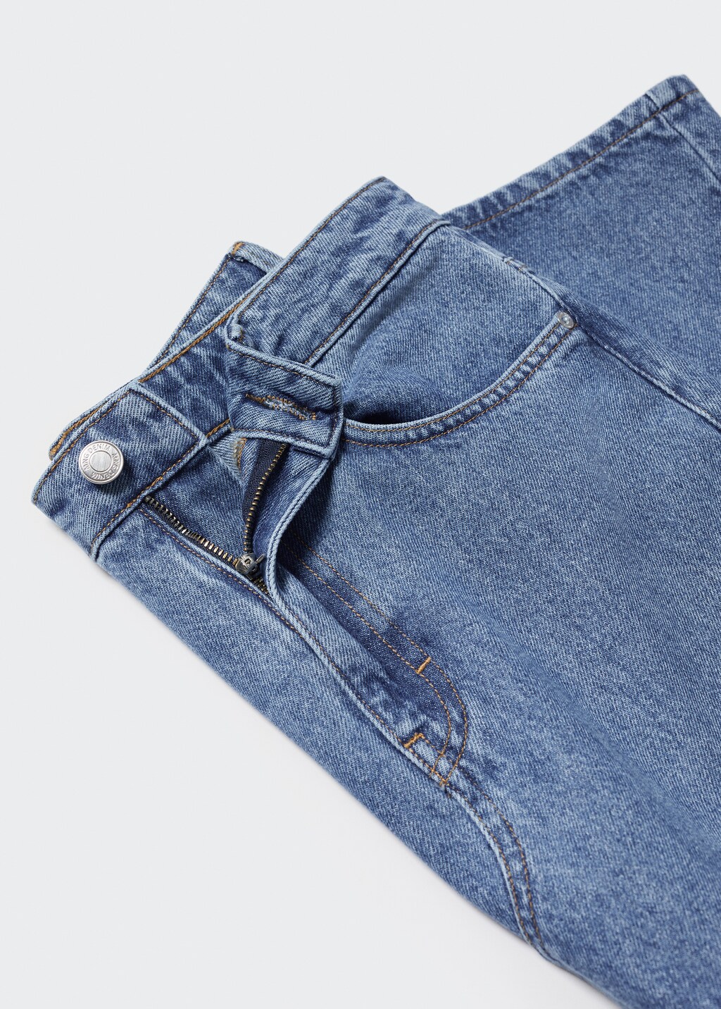 Long denim skirt - Women | MANGO OUTLET USA Long denim skirt - Women | MANGO OUTLET USA