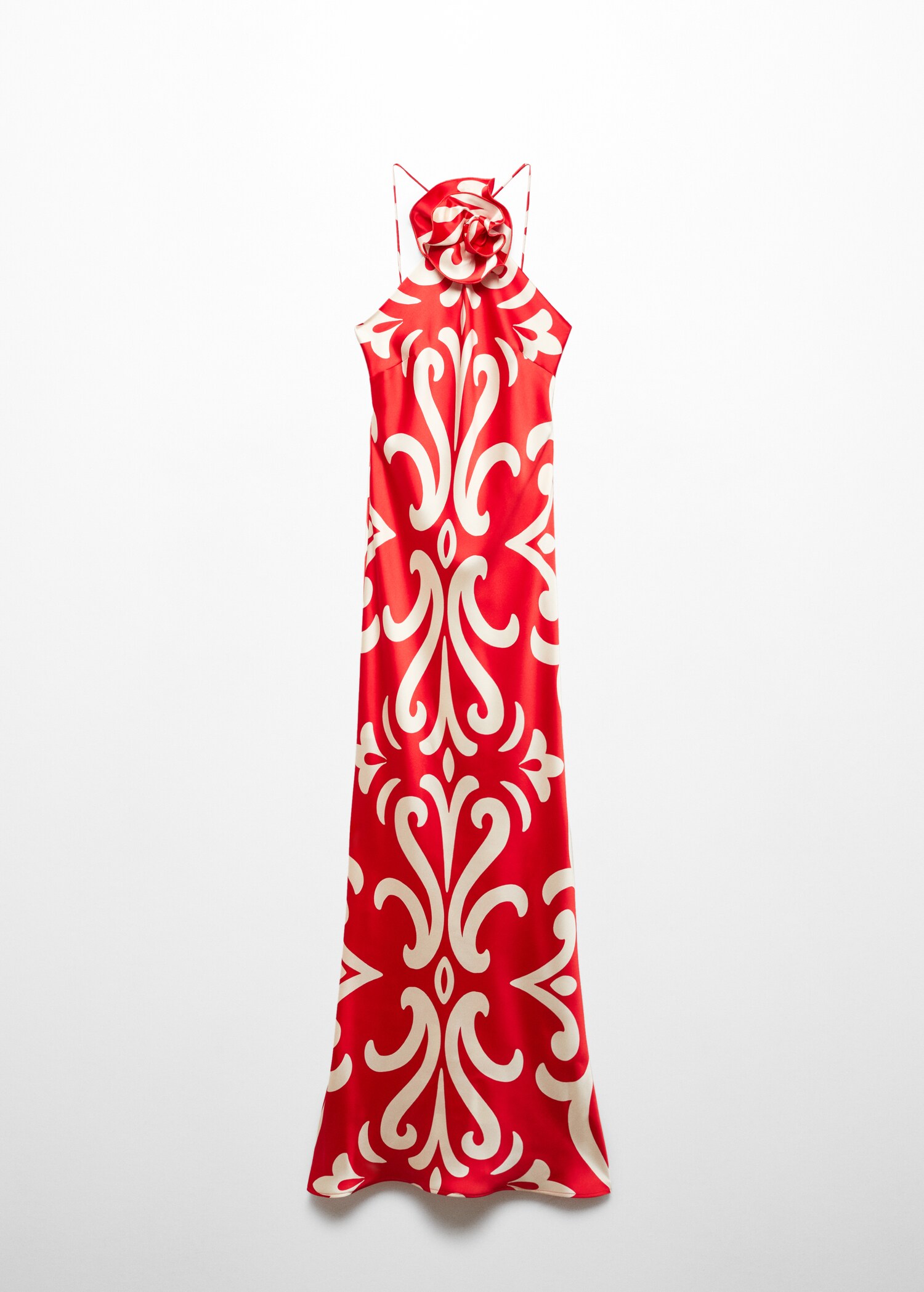 Halter dress with flower detail - Article without model