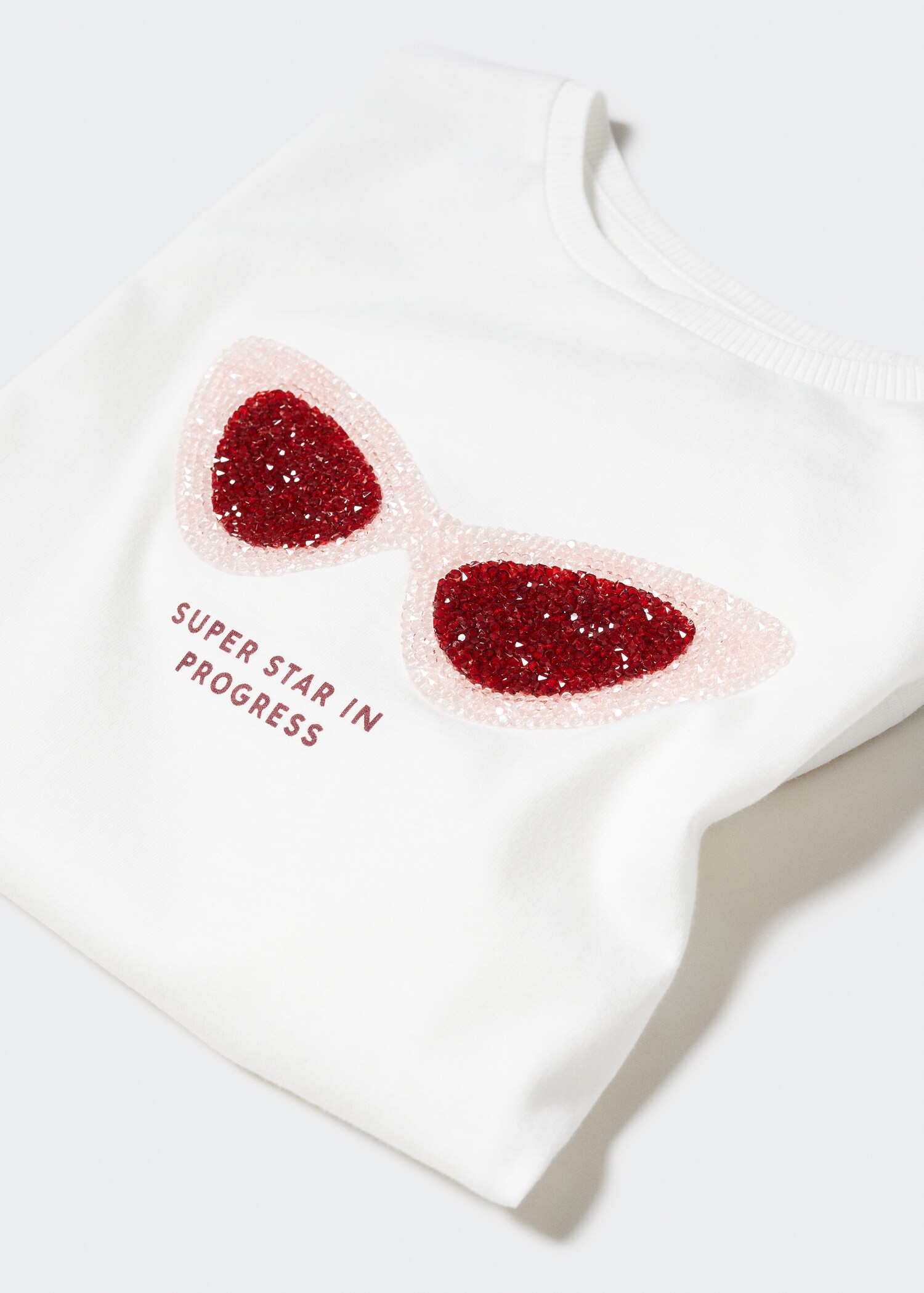 Camiseta estampada lentejuelas - Detalle del artículo 8