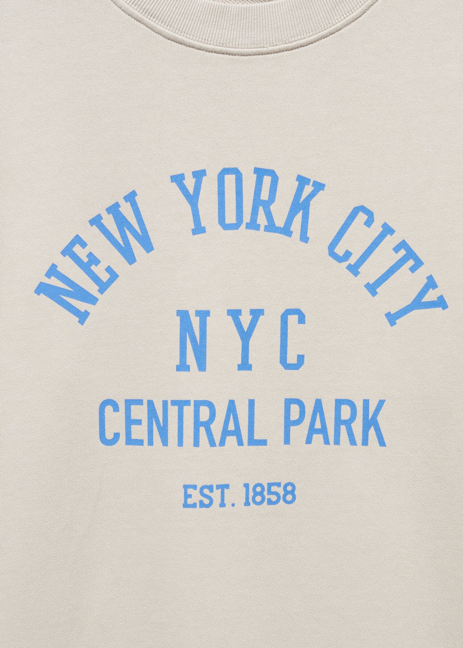 Cotton-blend message sweatshirt - Details of the article 8