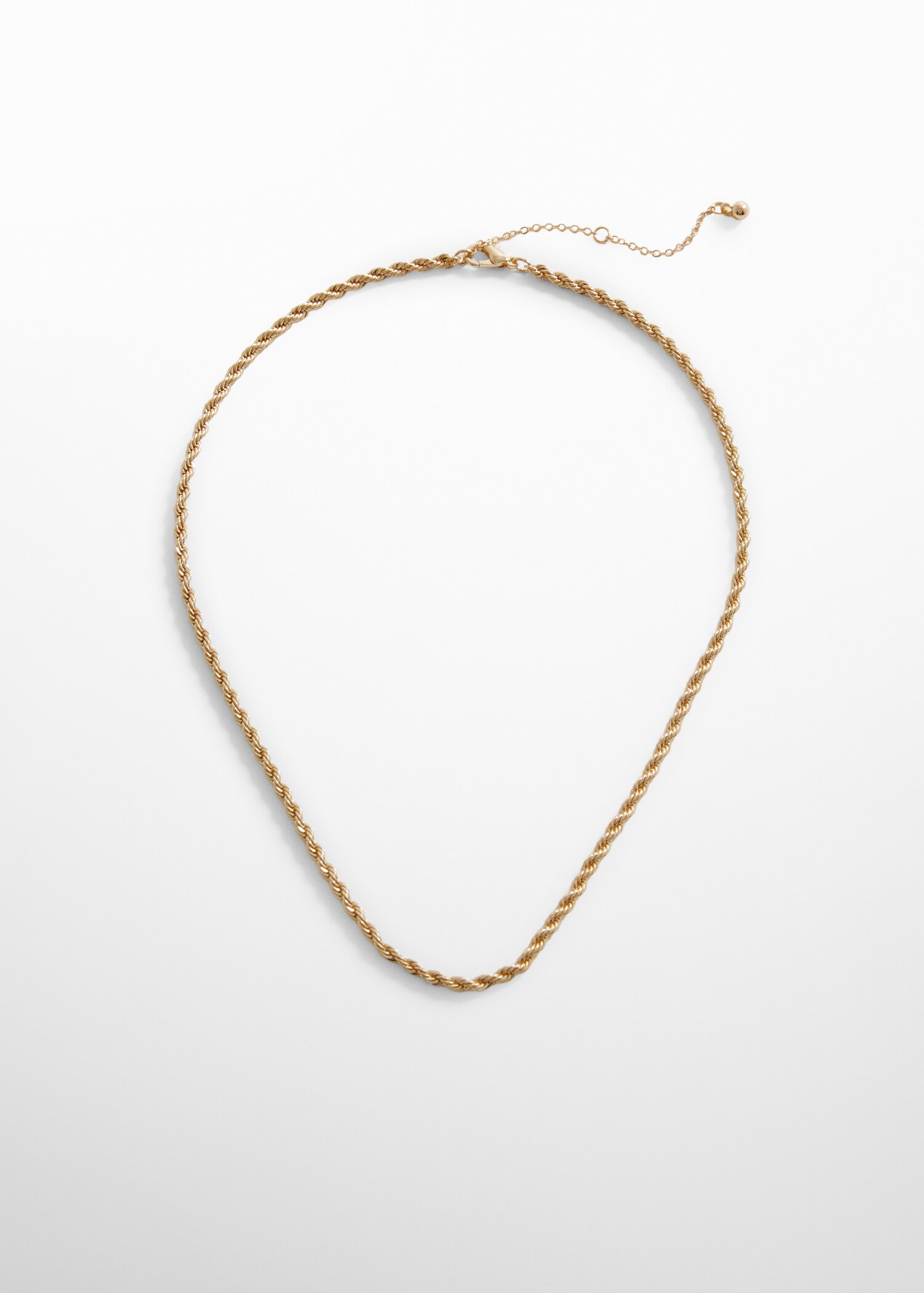Interwoven chain necklace - Article without model