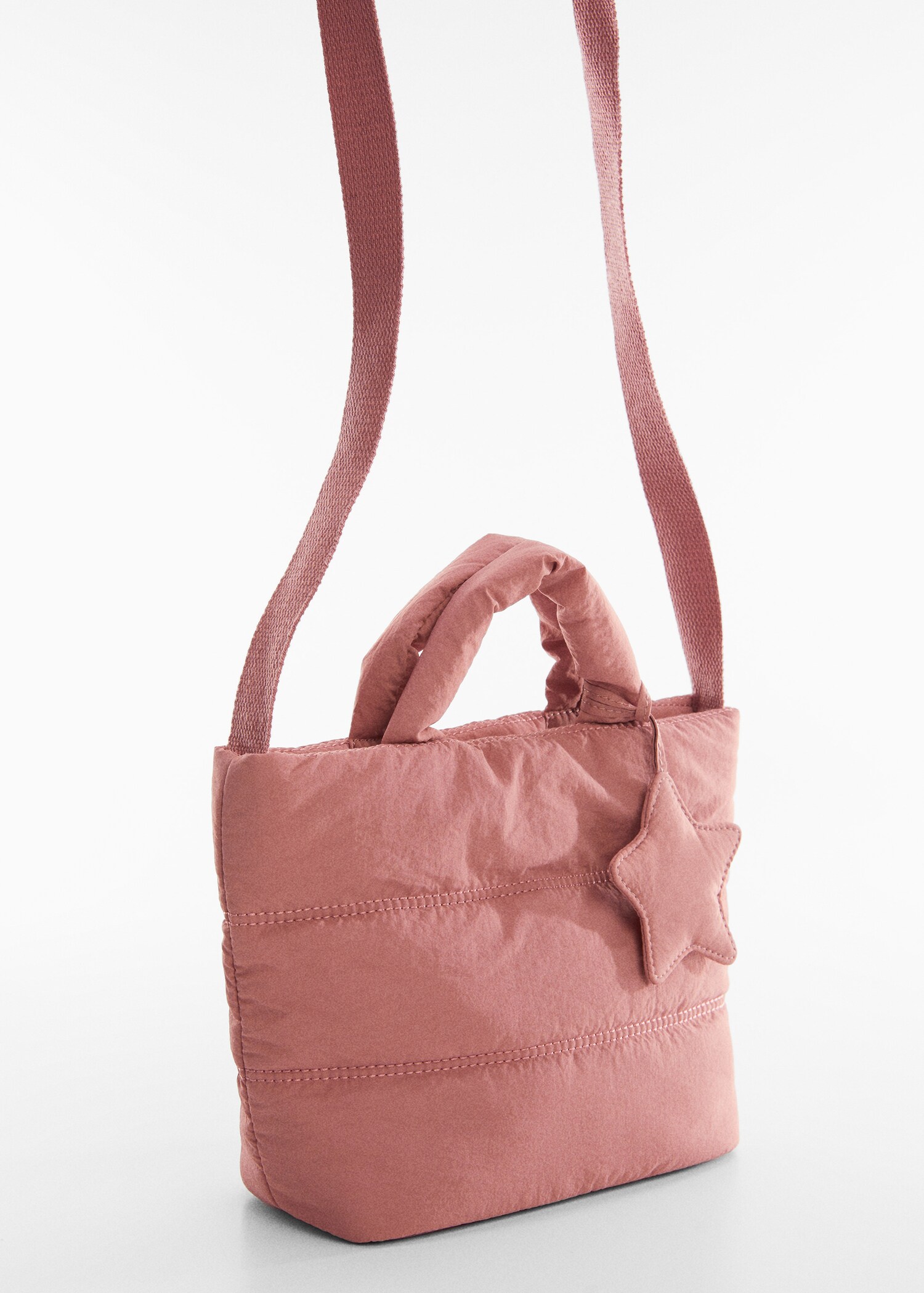 Bolso shopper acolchado - Plano medio